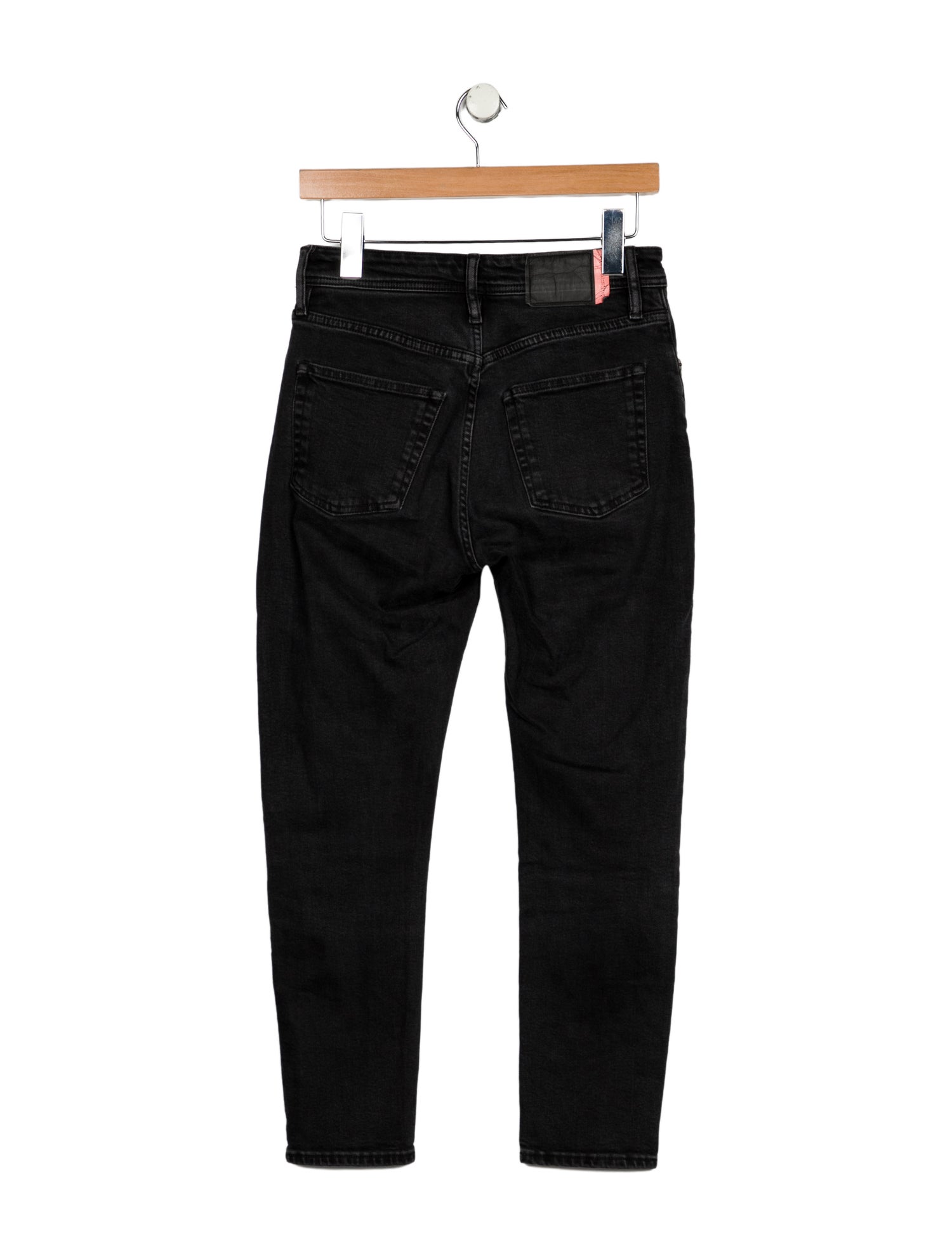 Acne Studios Blå Konst Mid-Rise Skinny Leg Jeans