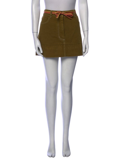 Acne Studios Blå Konst Mini Skirt