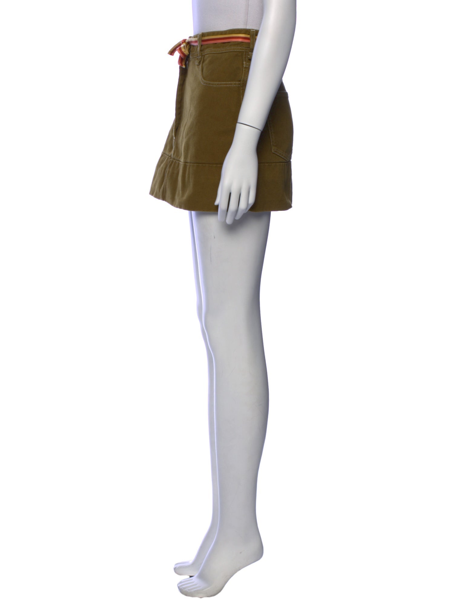 Acne Studios Blå Konst Mini Skirt