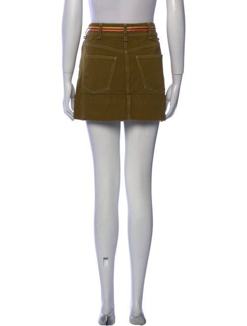 Acne Studios Blå Konst Mini Skirt