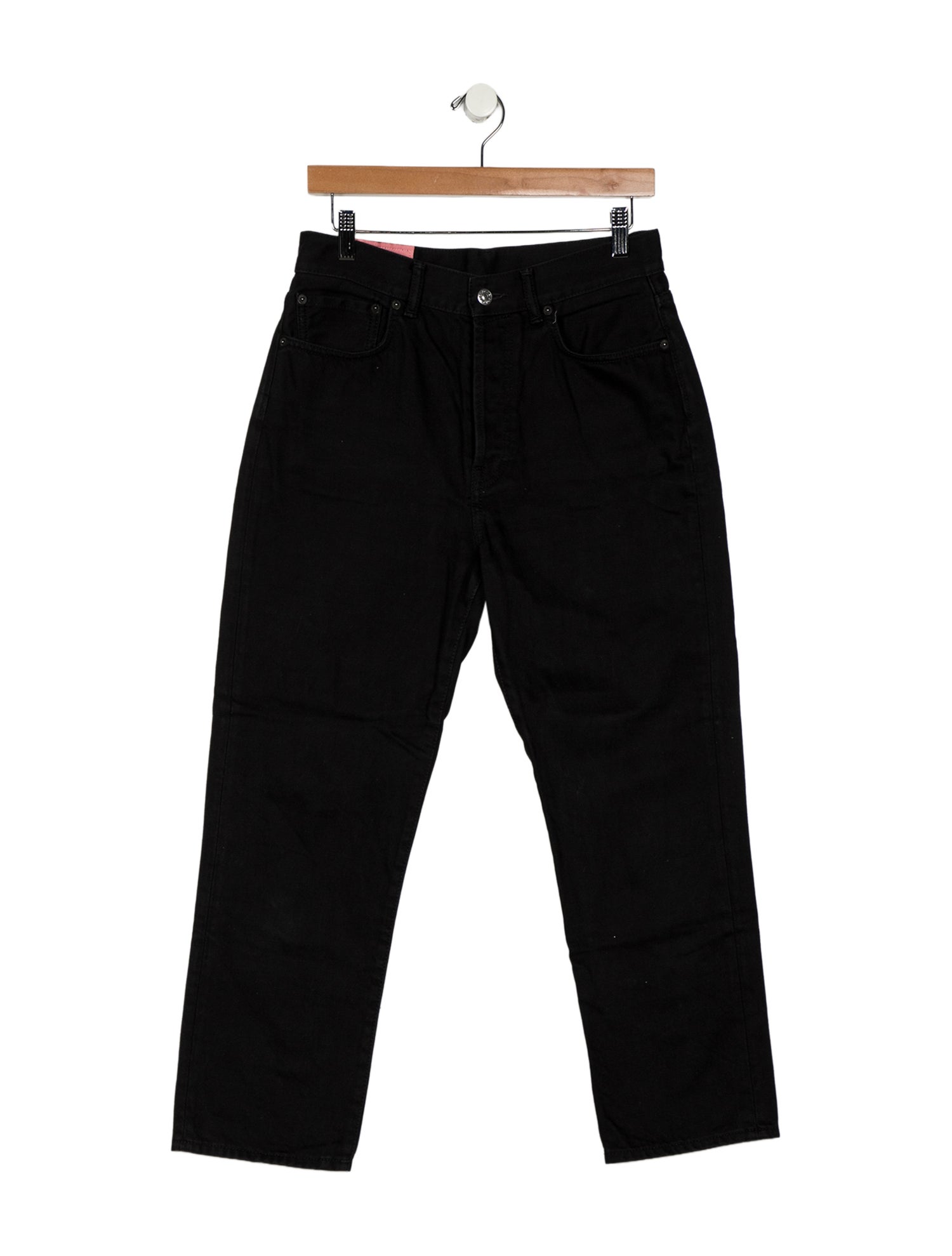Acne Studios Blå Konst High-Rise Straight Leg Jeans