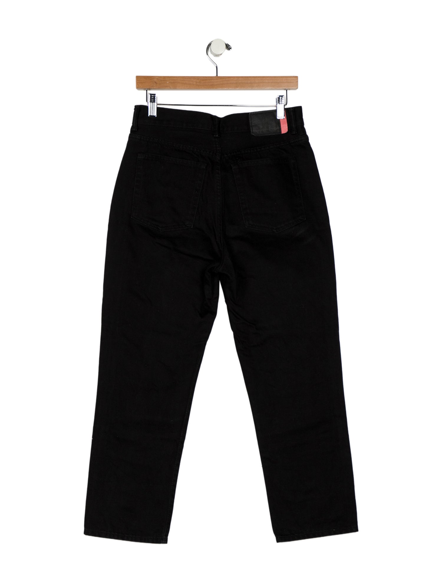 Acne Studios Blå Konst High-Rise Straight Leg Jeans