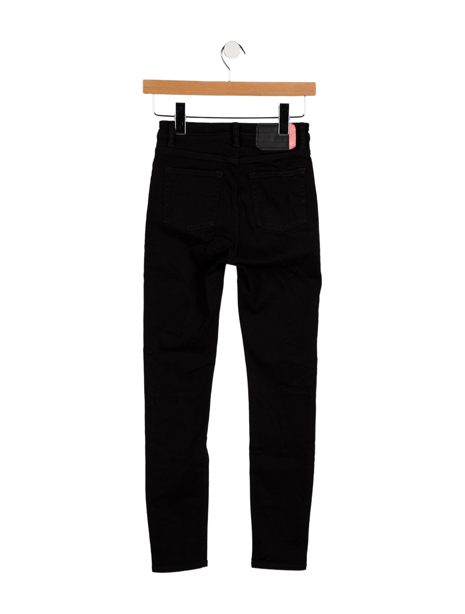 Acne Studios Blå Konst Mid-Rise Skinny Leg Jeans