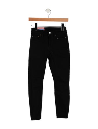 Acne Studios Blå Konst Mid-Rise Skinny Leg Jeans