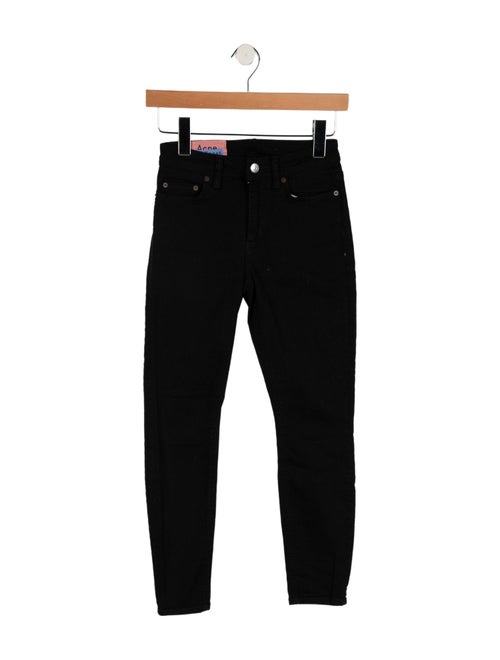Acne Studios Blå Konst Mid-Rise Skinny Leg Jeans