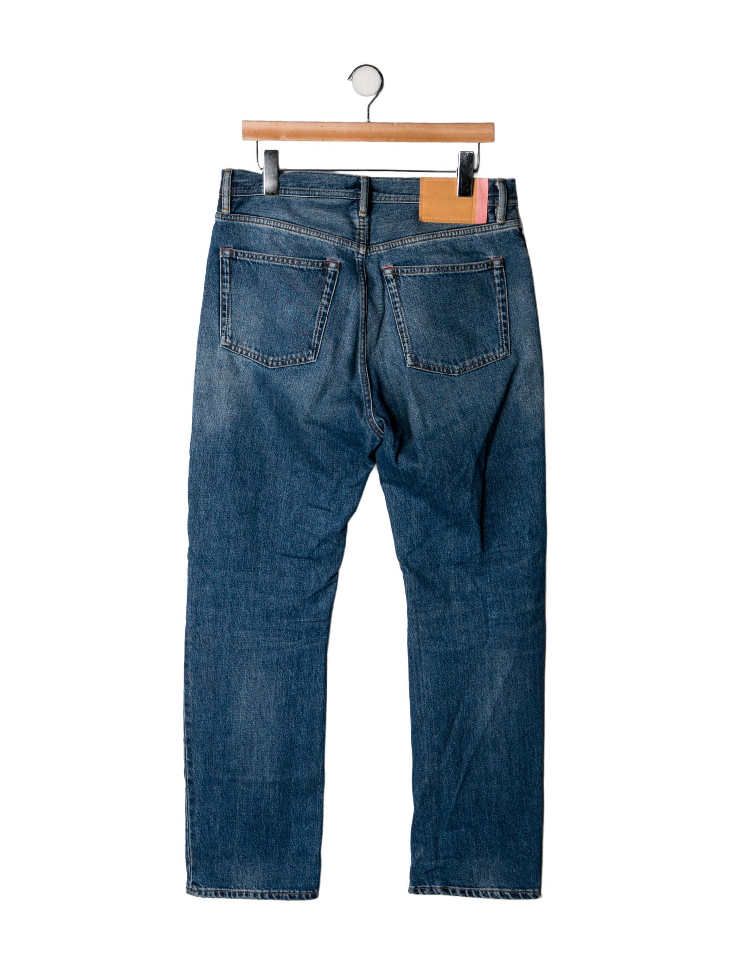 Acne Studios Blå Konst Straight-Leg Jeans