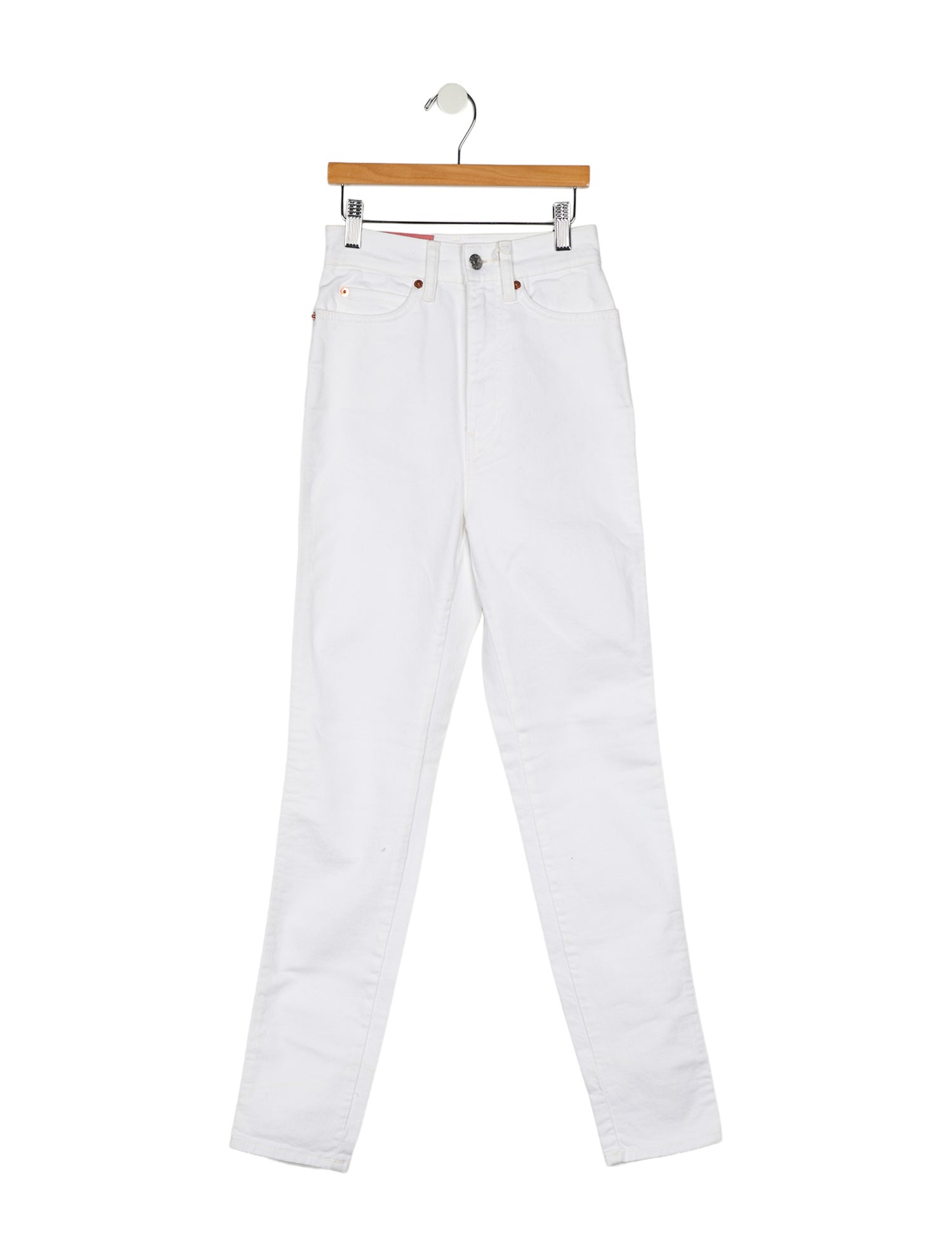 Acne Studios Blå Konst High-Rise Skinny Leg Jeans