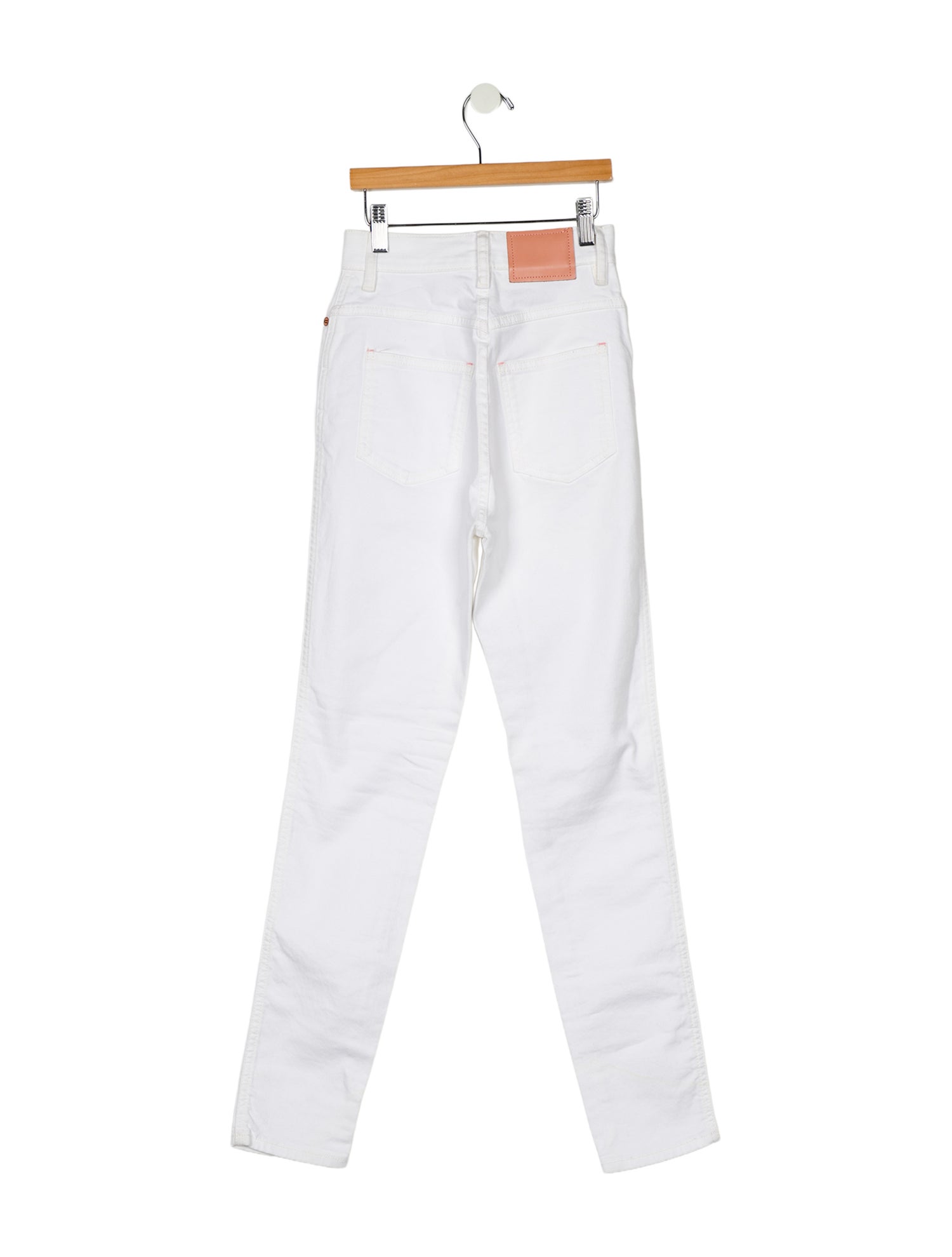 Acne Studios Blå Konst High-Rise Skinny Leg Jeans