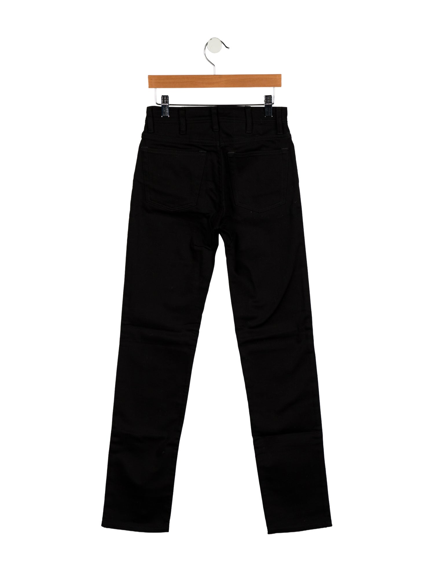 Acne Studios Blå Konst Mid-Rise Straight Leg Jeans w/ Tags