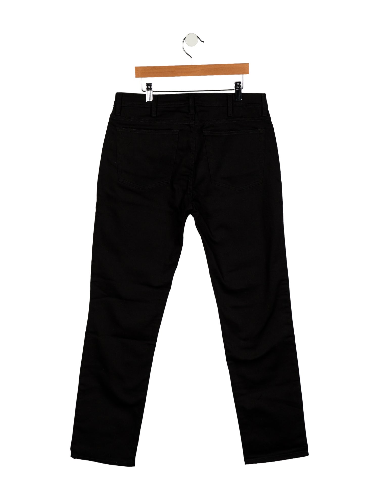 Acne Studios Blå Konst Mid-Rise Straight Leg Jeans w/ Tags