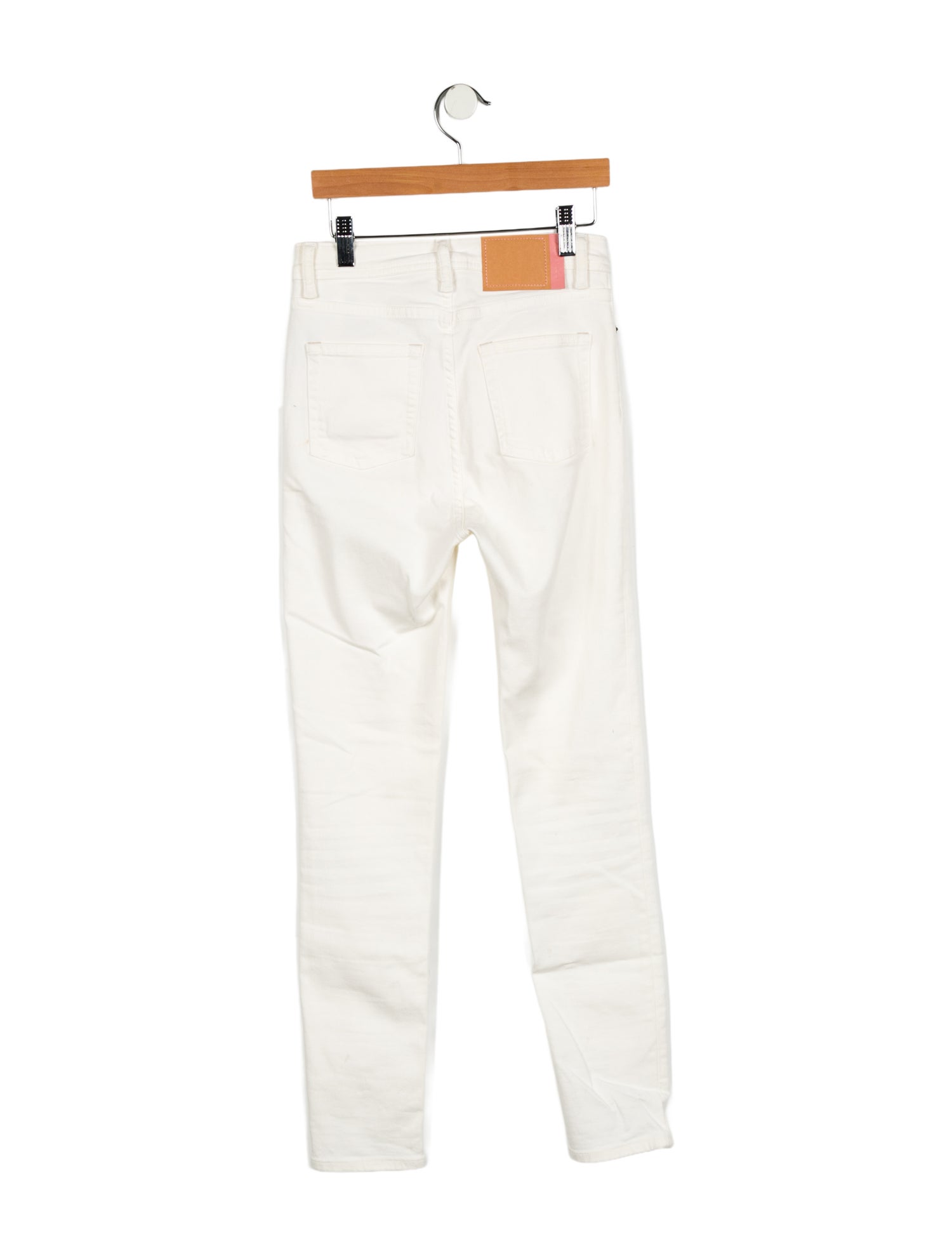 Acne Studios Blå Konst Mid-Rise Skinny Leg Jeans