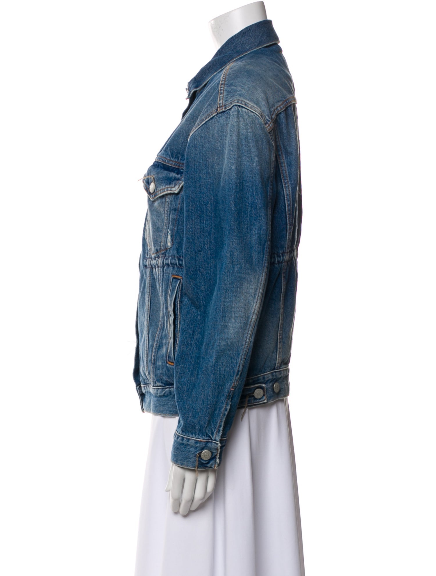 Acne Studios Blå Konst Denim Jacket