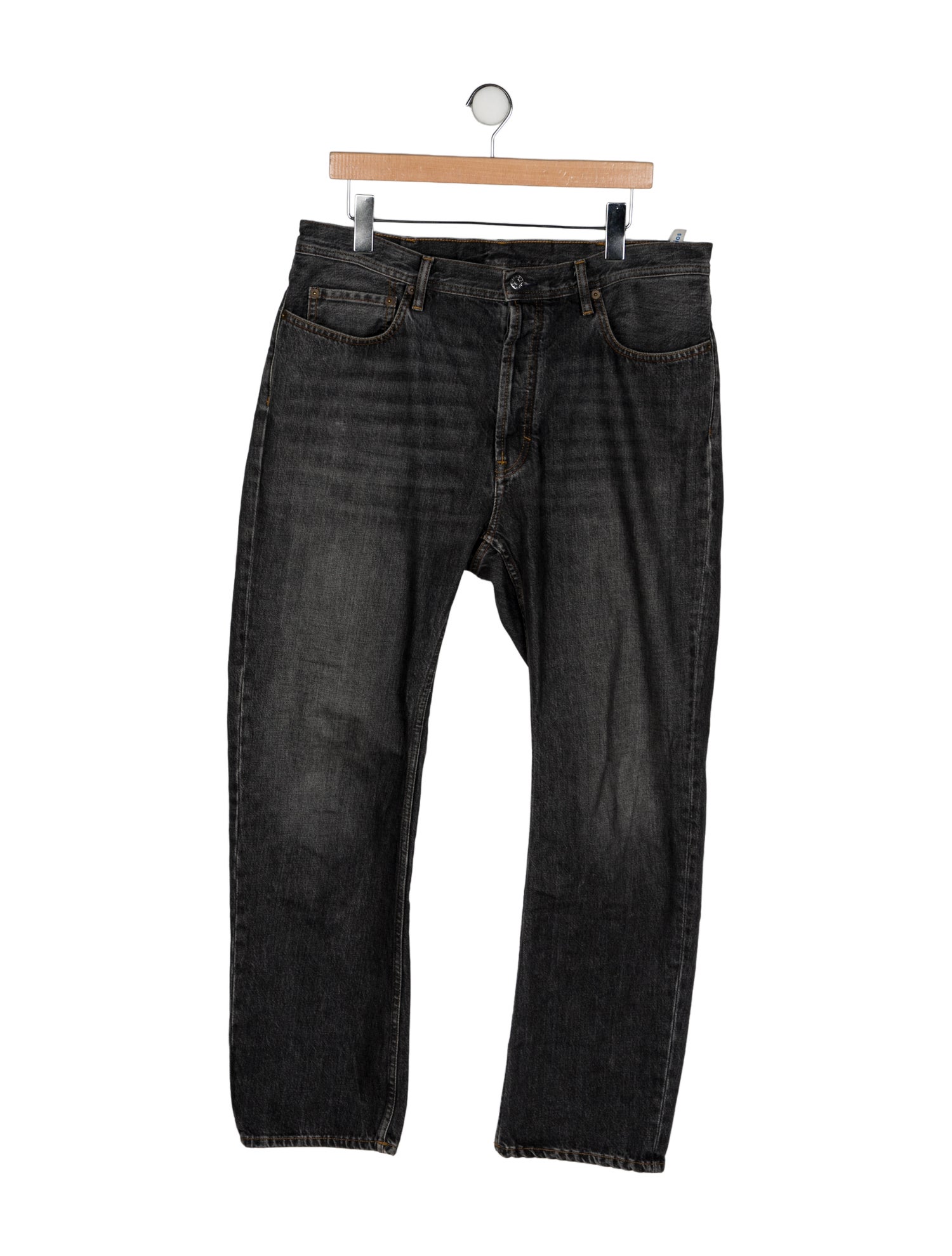 Acne Studios Blå Konst High-Rise Wide Leg Jeans
