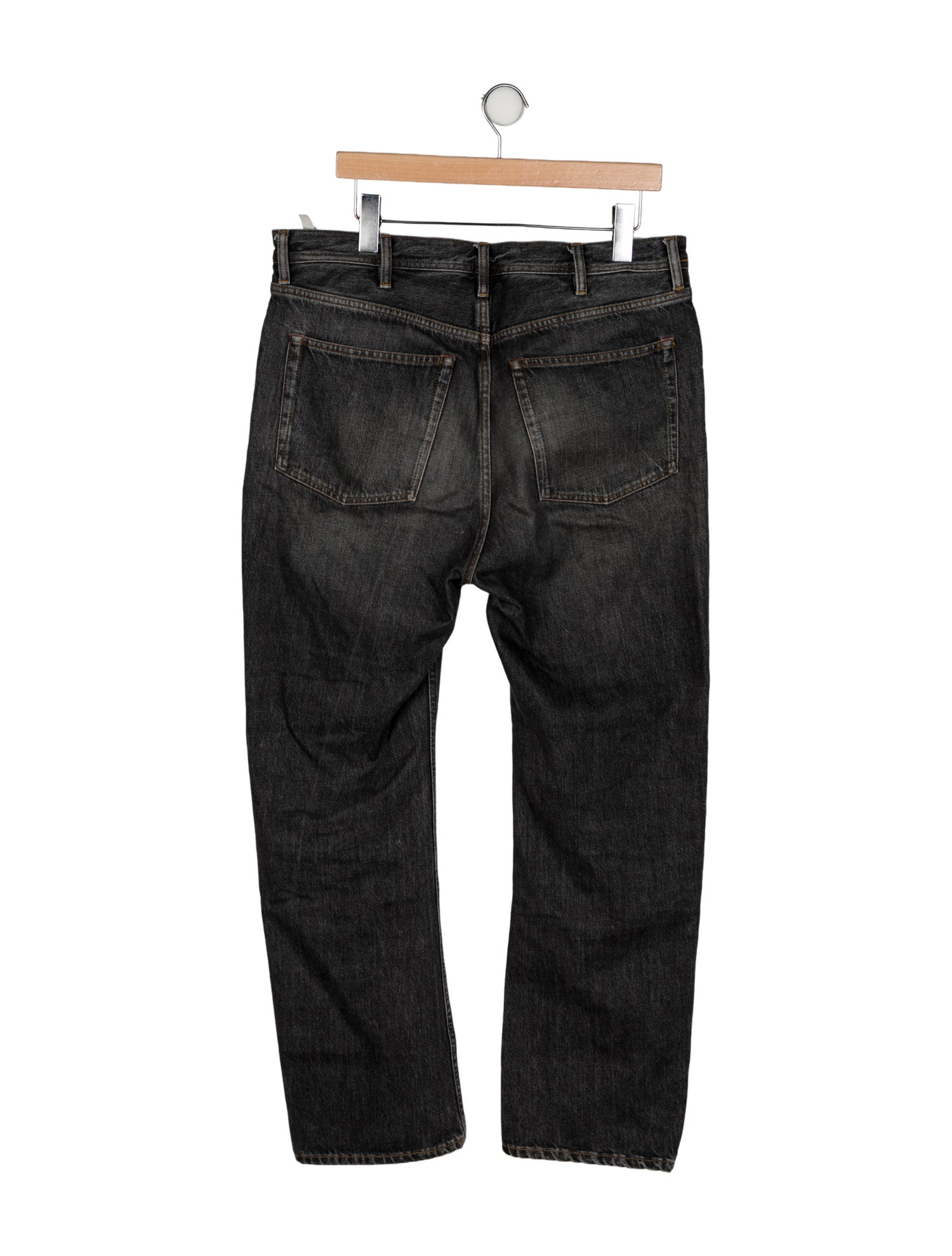 Acne Studios Blå Konst High-Rise Wide Leg Jeans