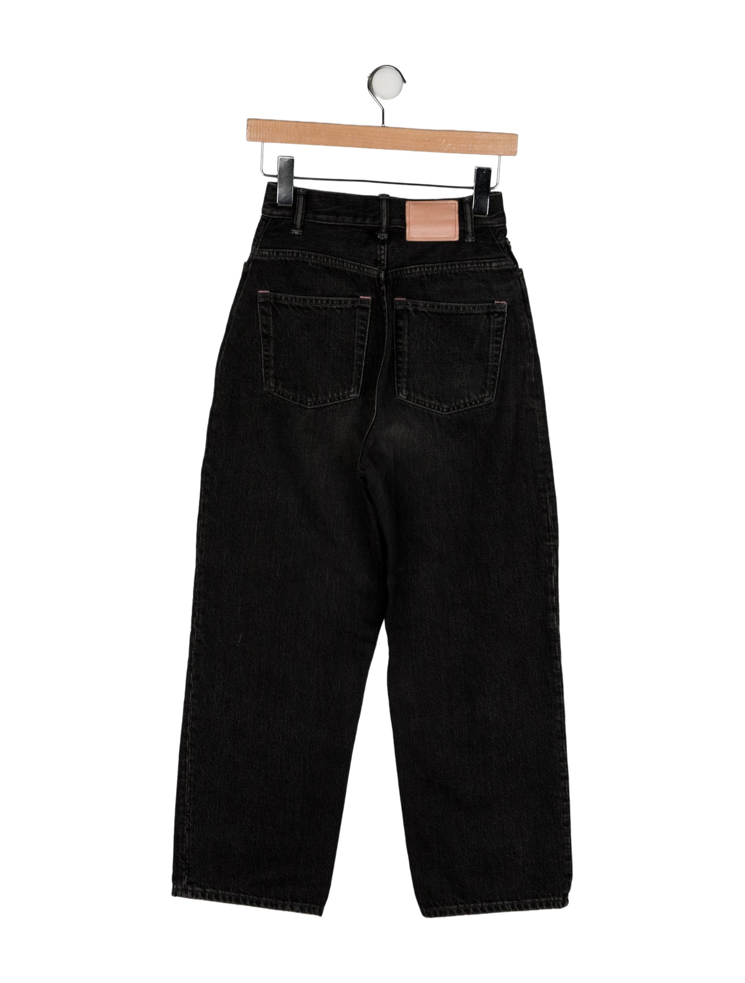 Acne Studios Blå Konst High-Rise Wide Leg Jeans