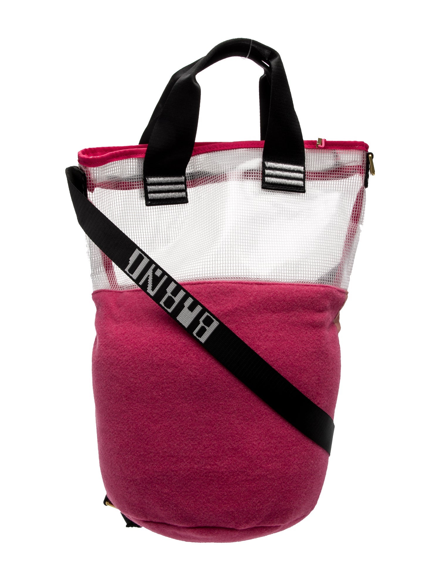 Acne Studios Blå Konst Wool Top Handle Bag