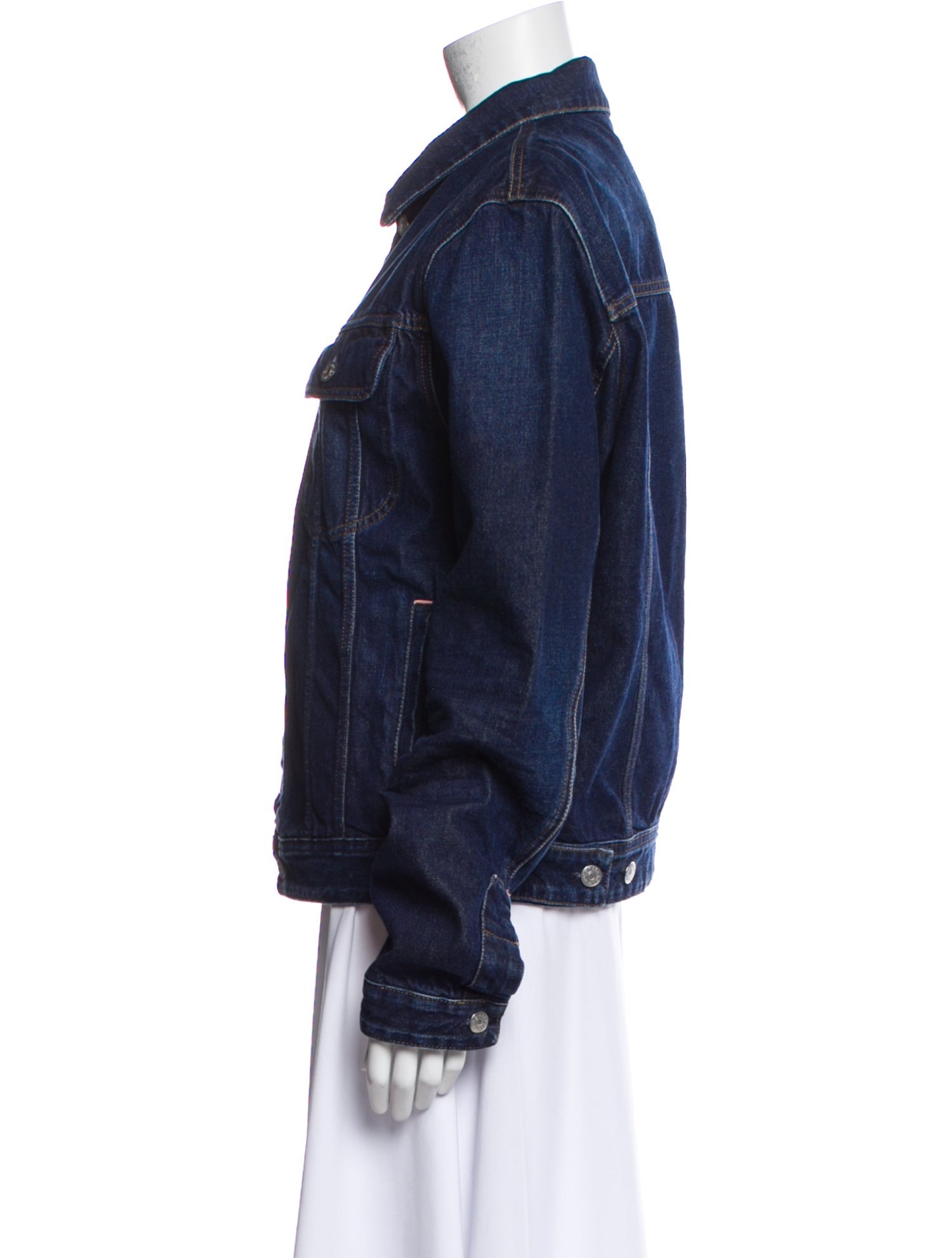 Acne Studios Blå Konst Denim Jacket