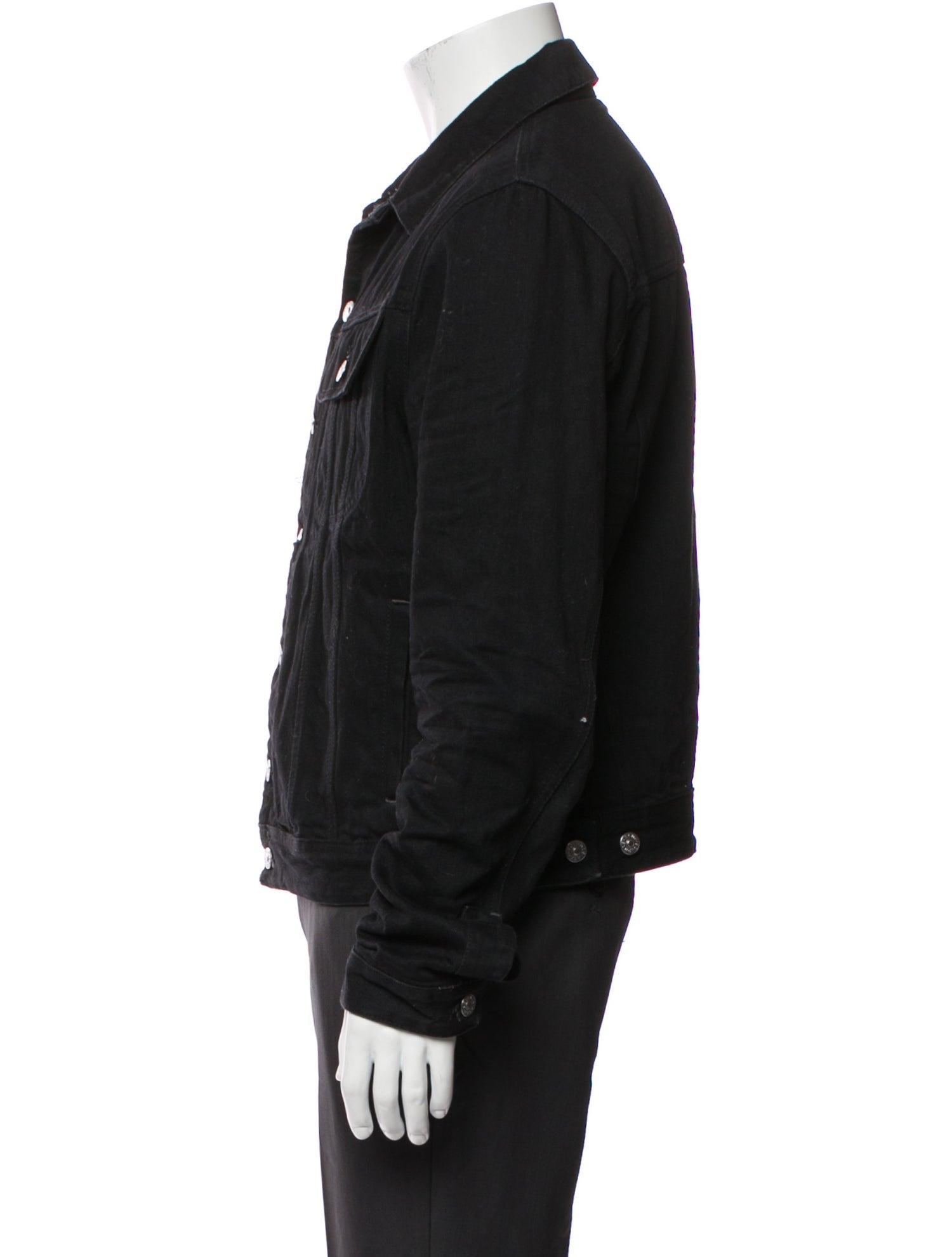 Acne Studios Blå Konst Trucker Jacket