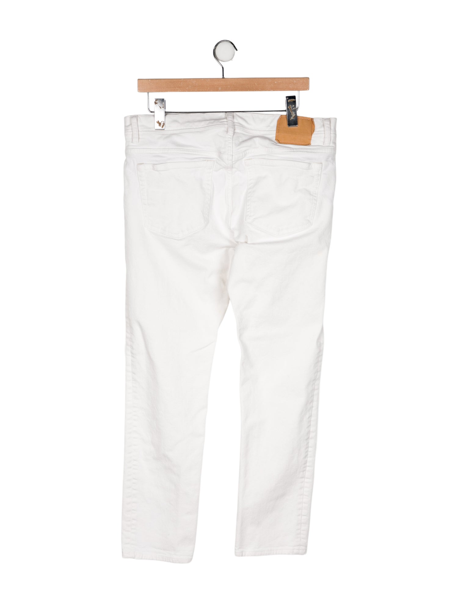 Acne Studios Blå Konst High-Rise Straight Leg Jeans