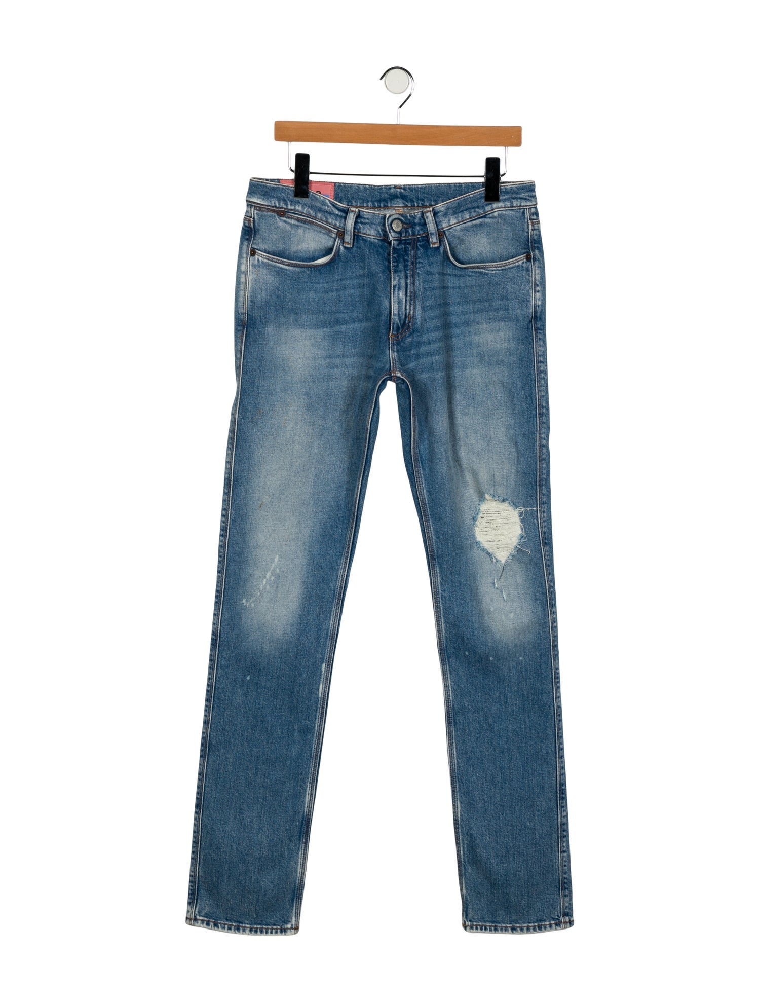 Acne Studios Blå Konst Skinny Jeans