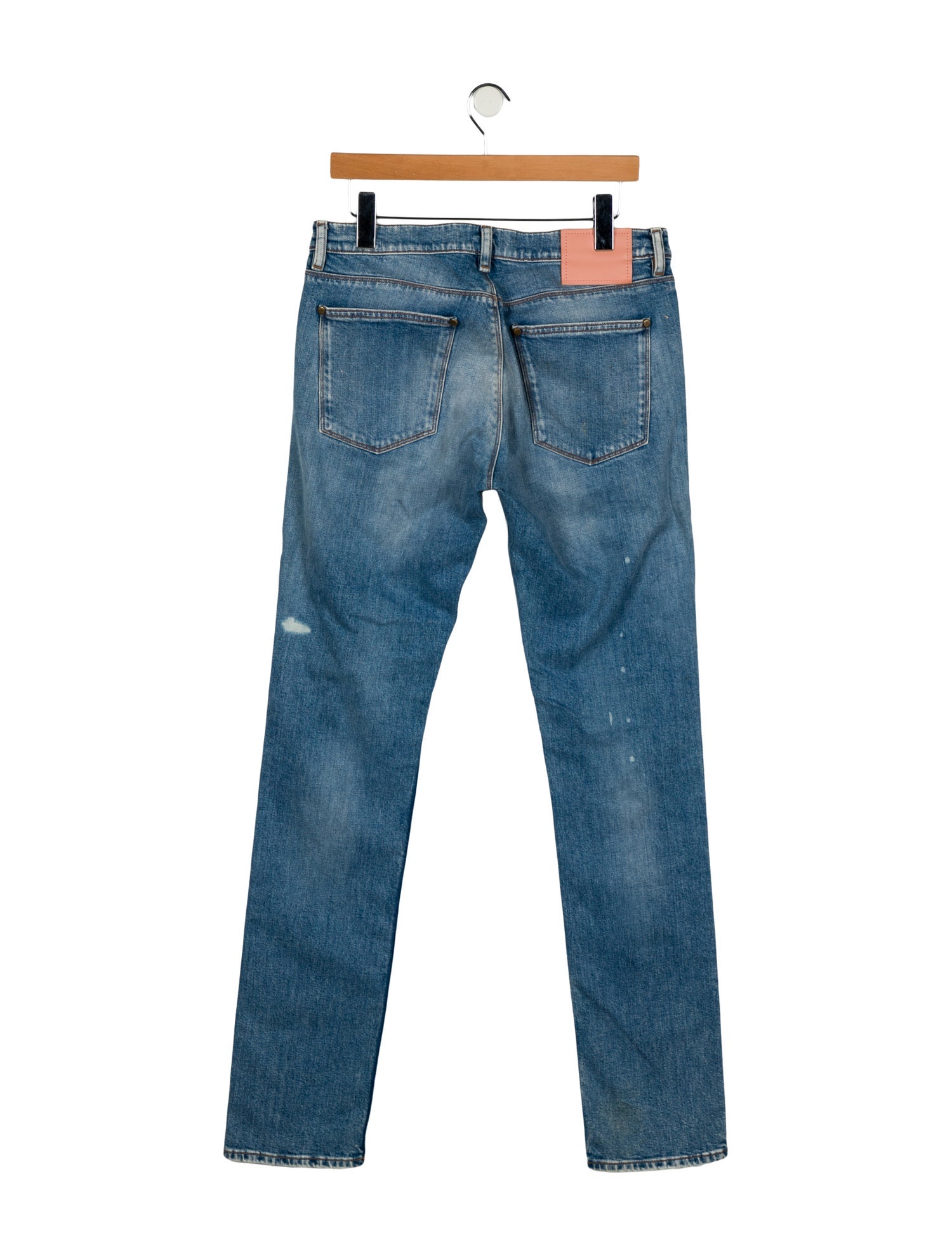 Acne Studios Blå Konst Skinny Jeans