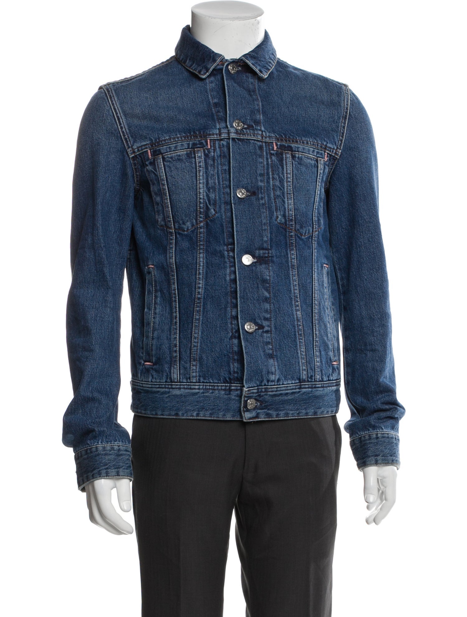 Acne Studios Blå Konst Denim Jacket