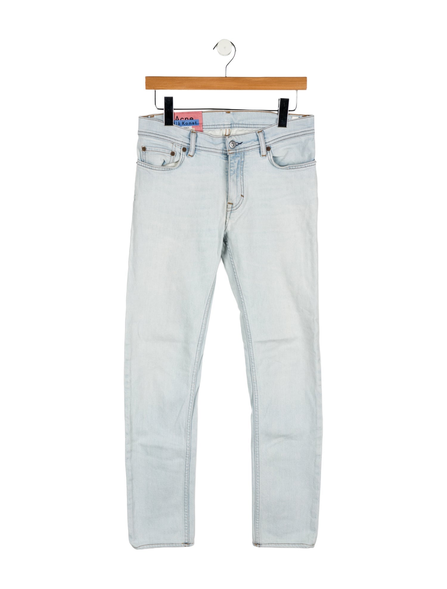 Acne Studios Blå Konst Skinny Jeans