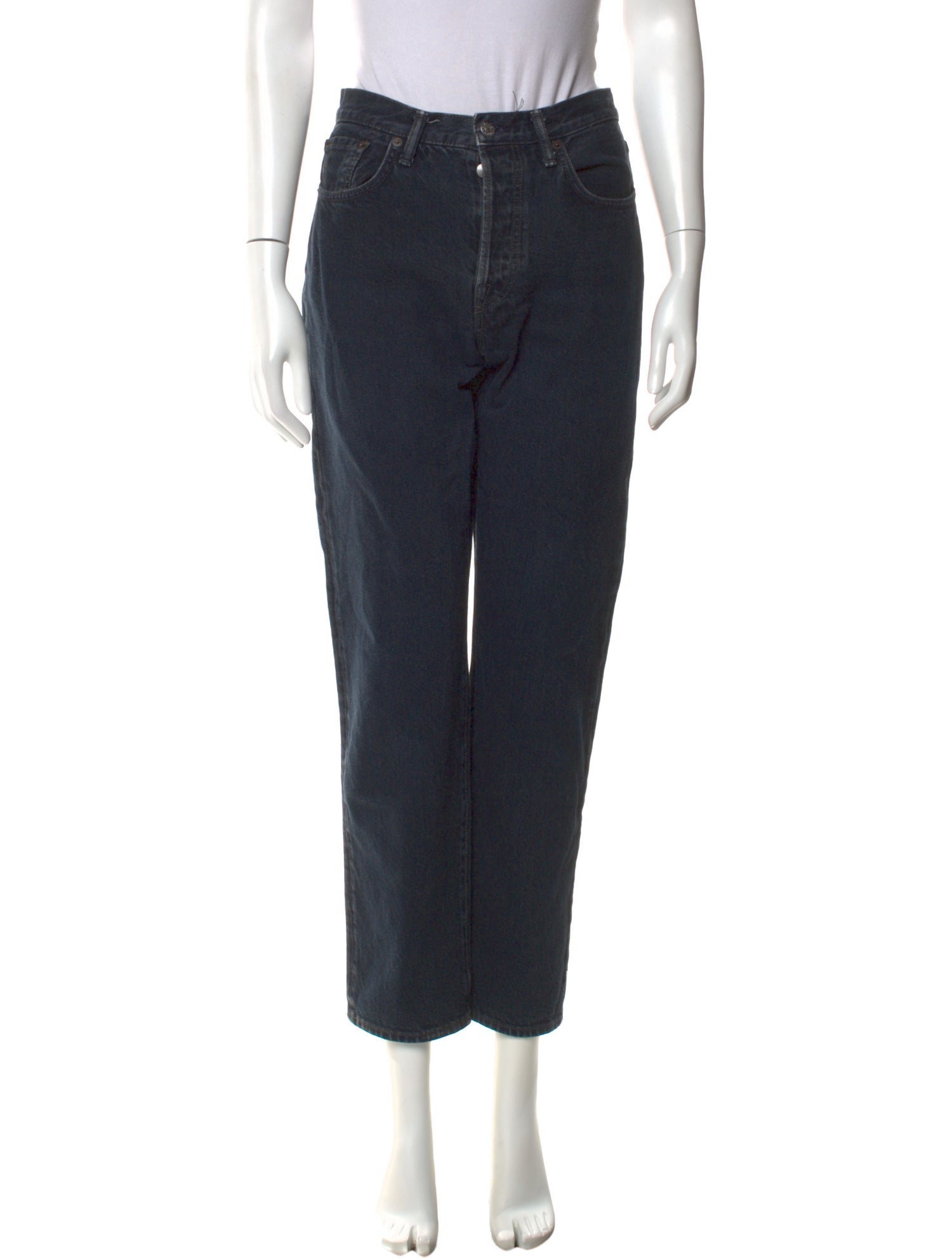 Acne Studios Blå Konst Straight Leg Pants