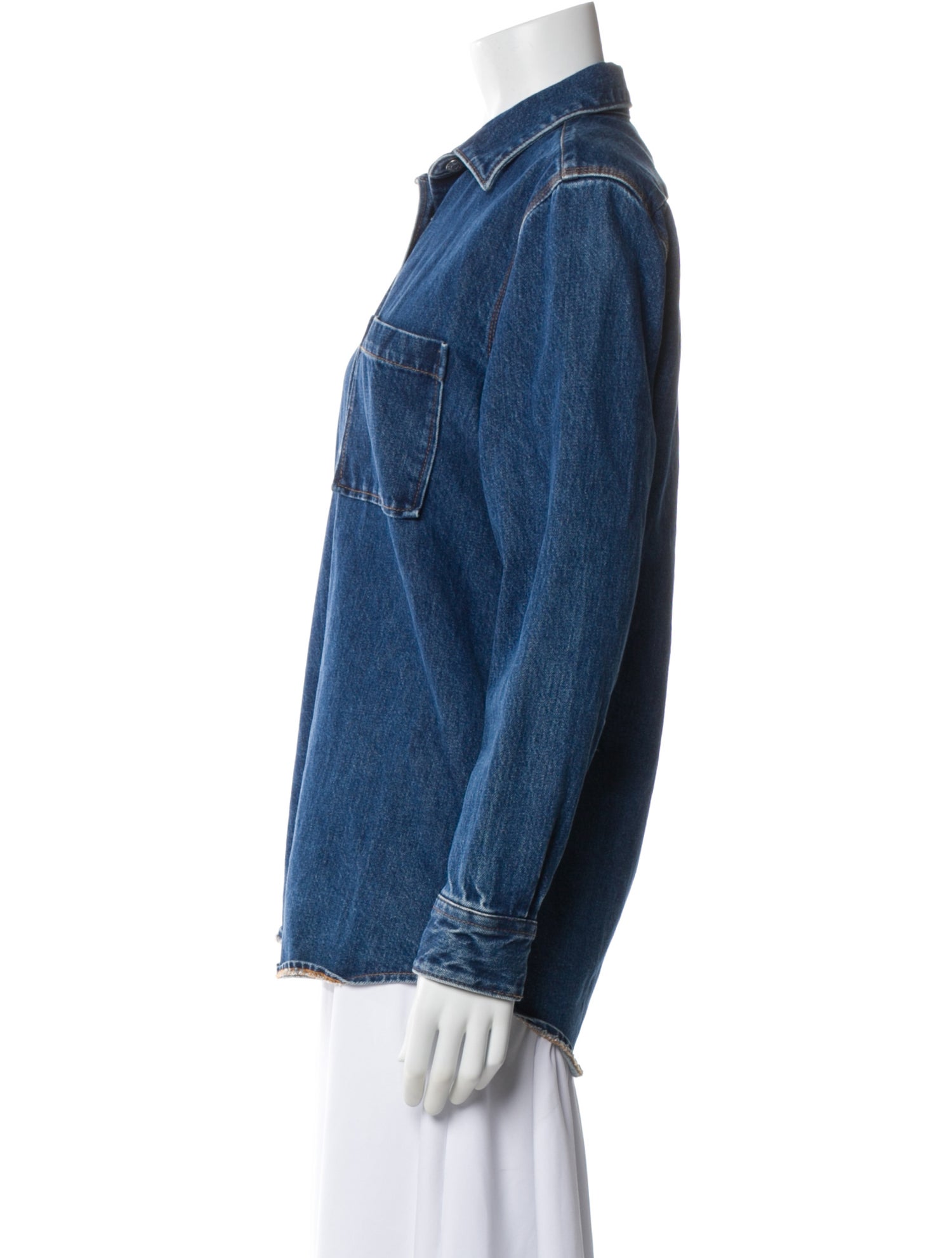 Acne Studios Blå Konst Denim Jacket