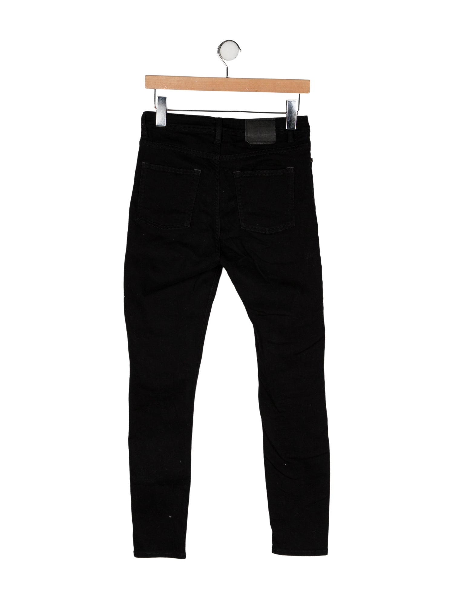 Acne Studios Blå Konst Mid-Rise Skinny Leg Jeans