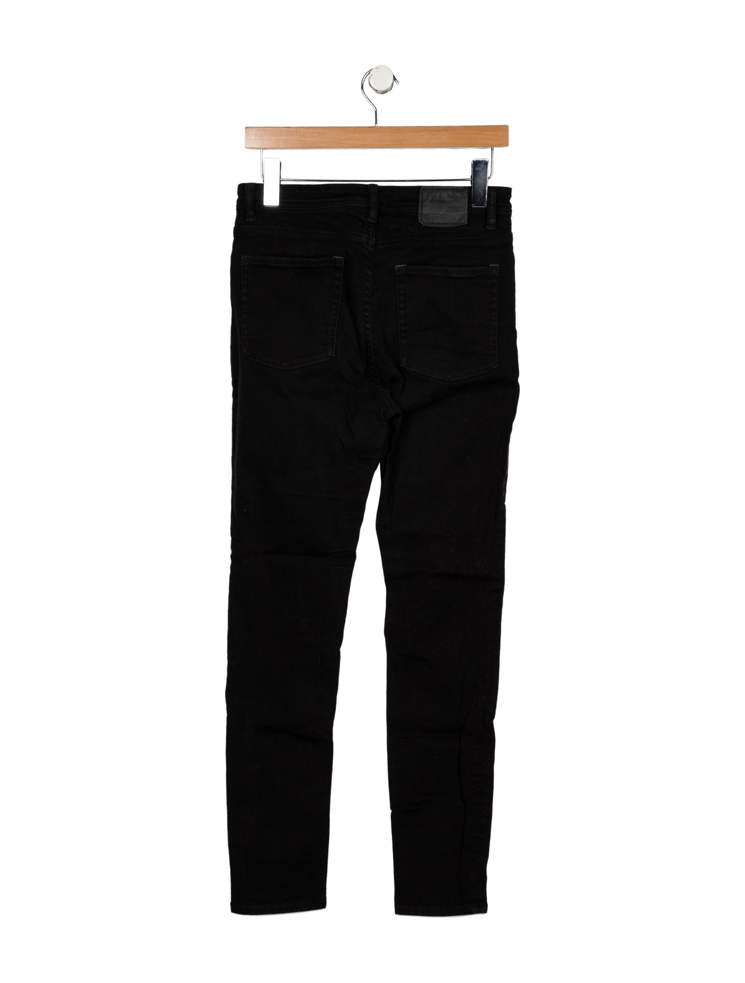 Acne Studios Blå Konst Mid-Rise Skinny Leg Jeans