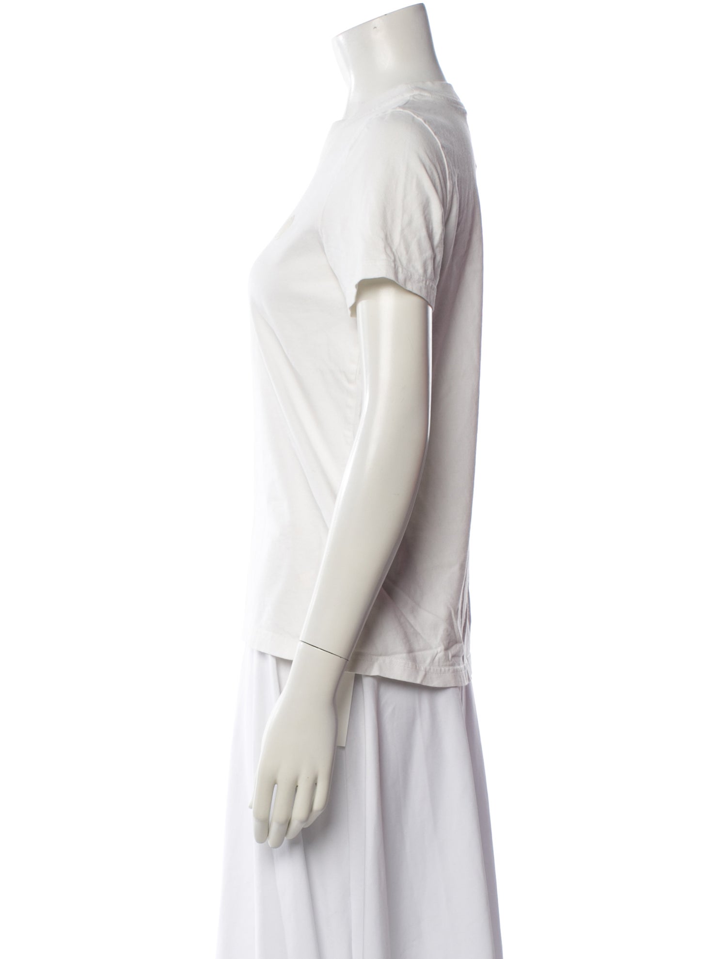 Acne Studios Blå Konst Crew Neck Short Sleeve T-Shirt