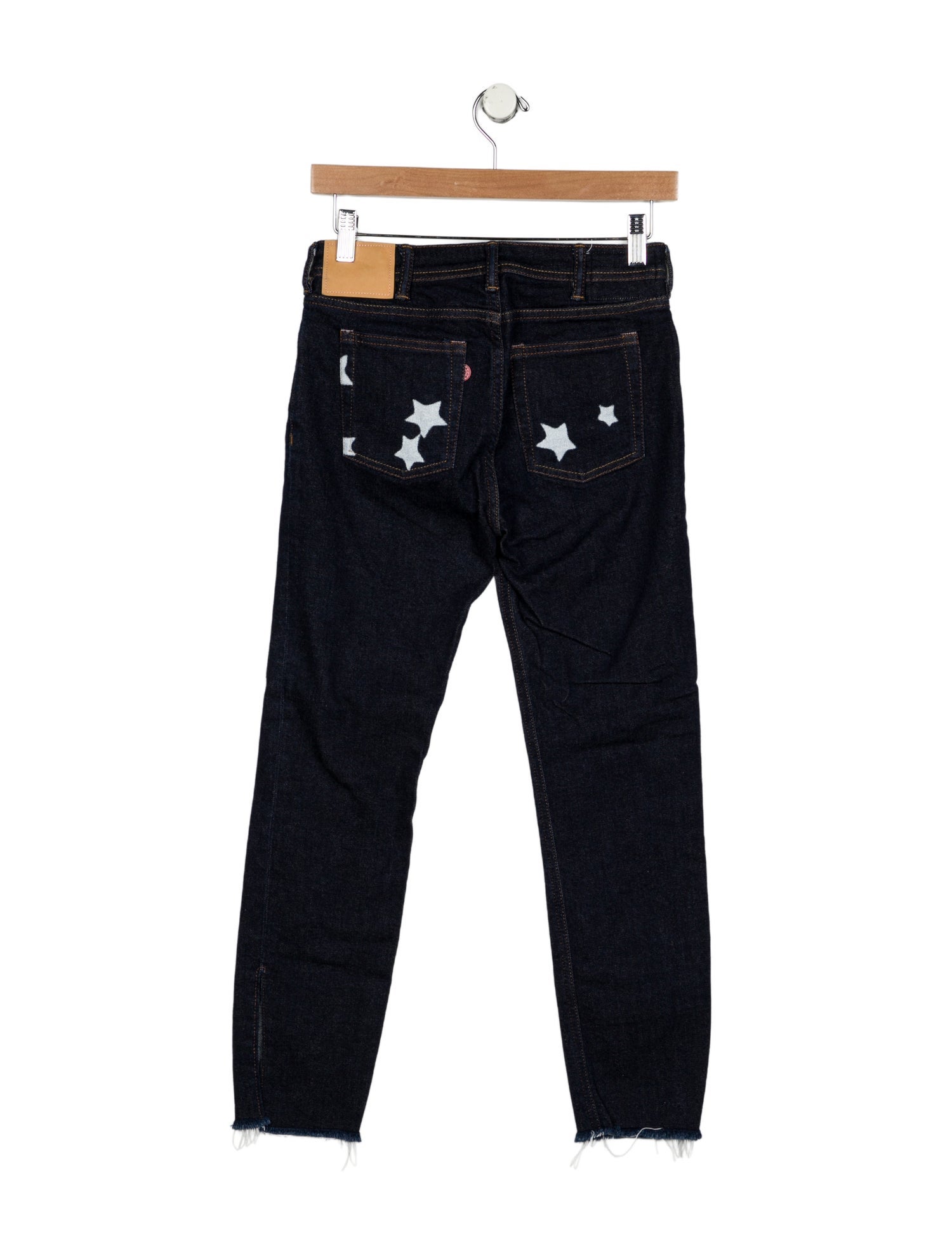 Acne Studios Blå Konst Mid-Rise Skinny Leg Jeans