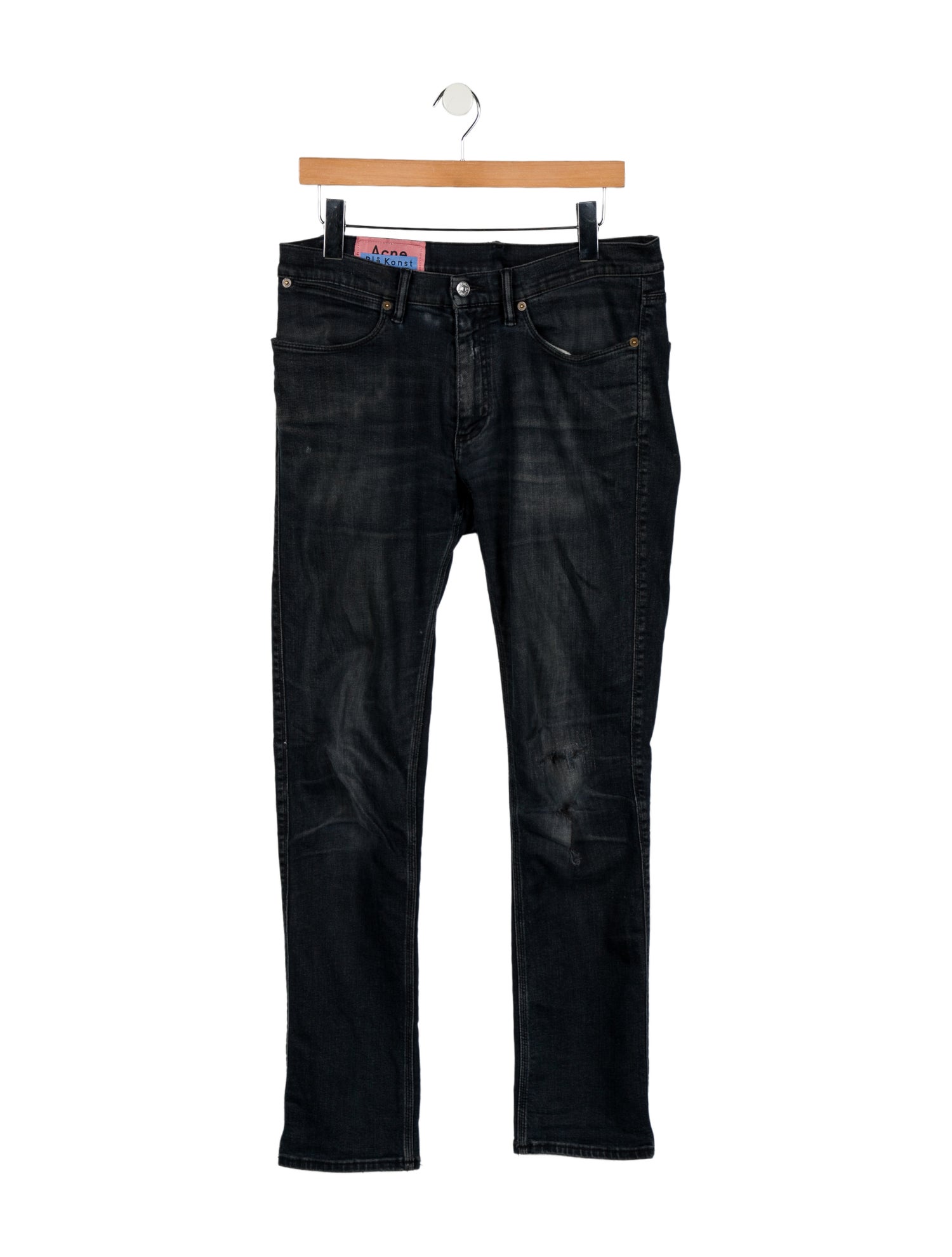 Acne Studios Blå Konst Skinny Jeans
