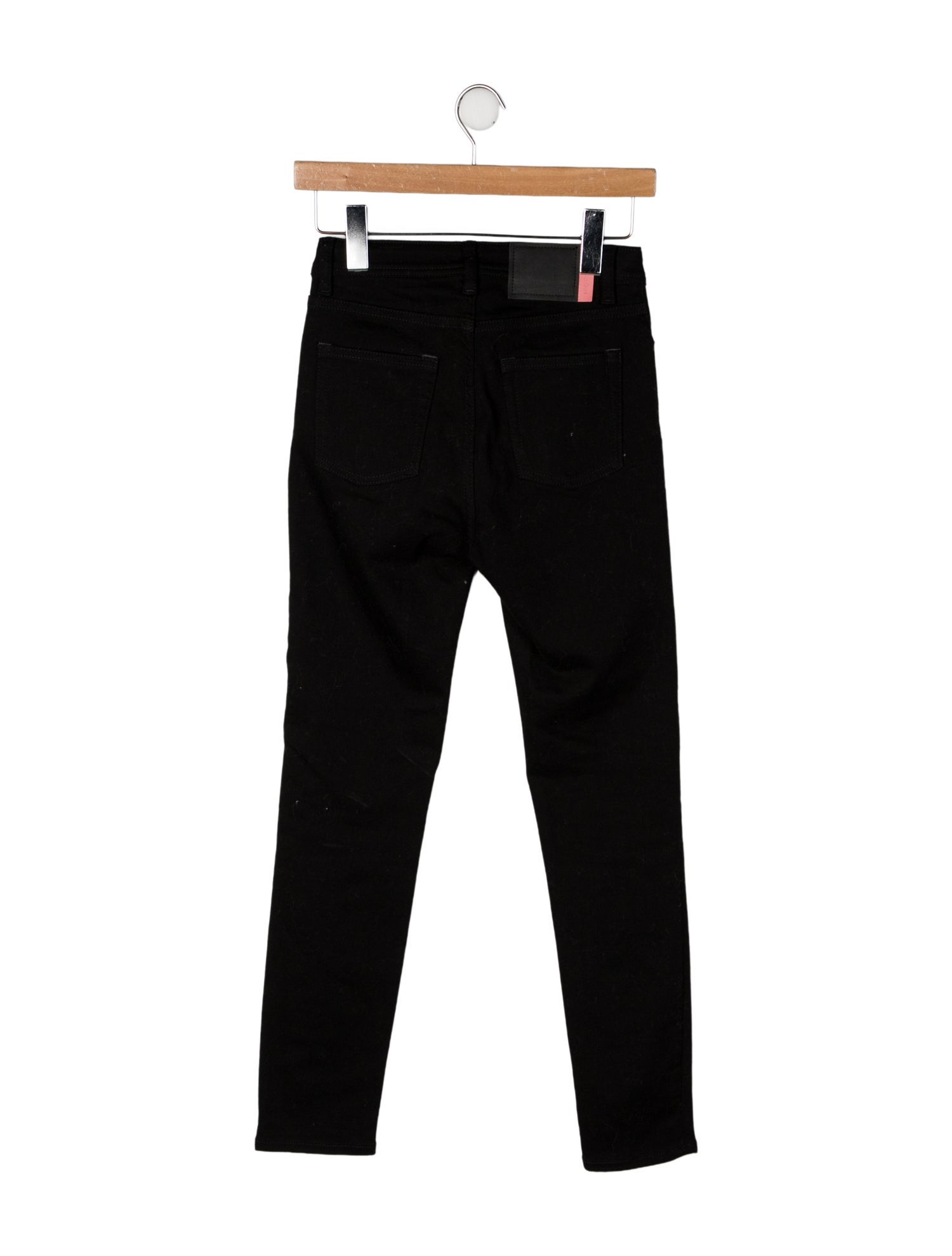 Acne Studios Blå Konst Mid-Rise Skinny Leg Jeans