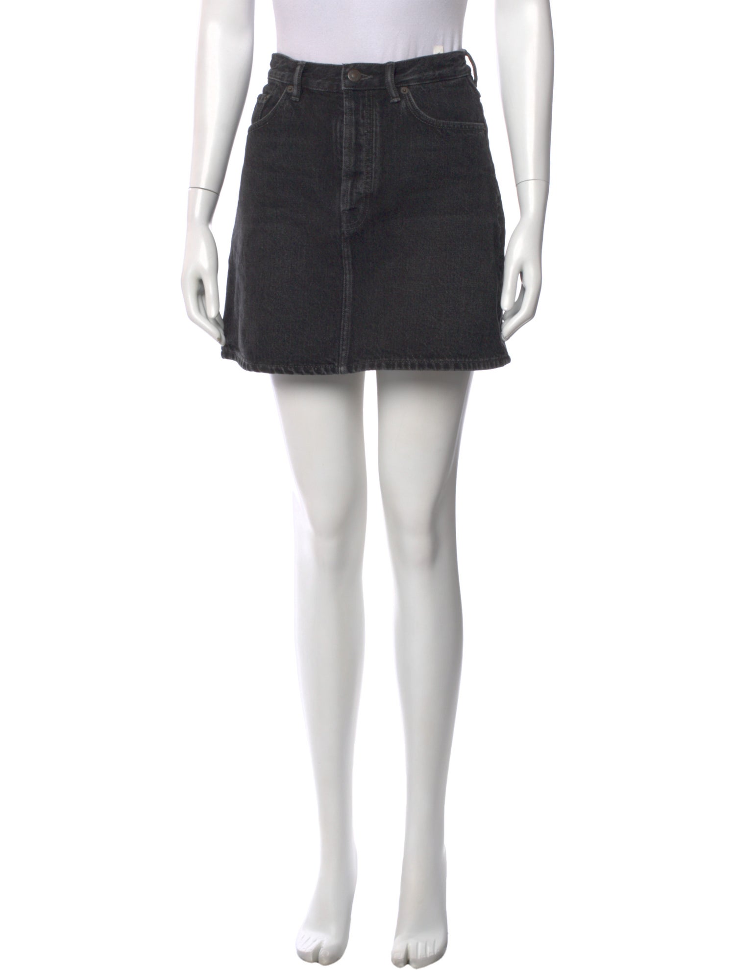 Acne Studios Blå Konst Mini Skirt