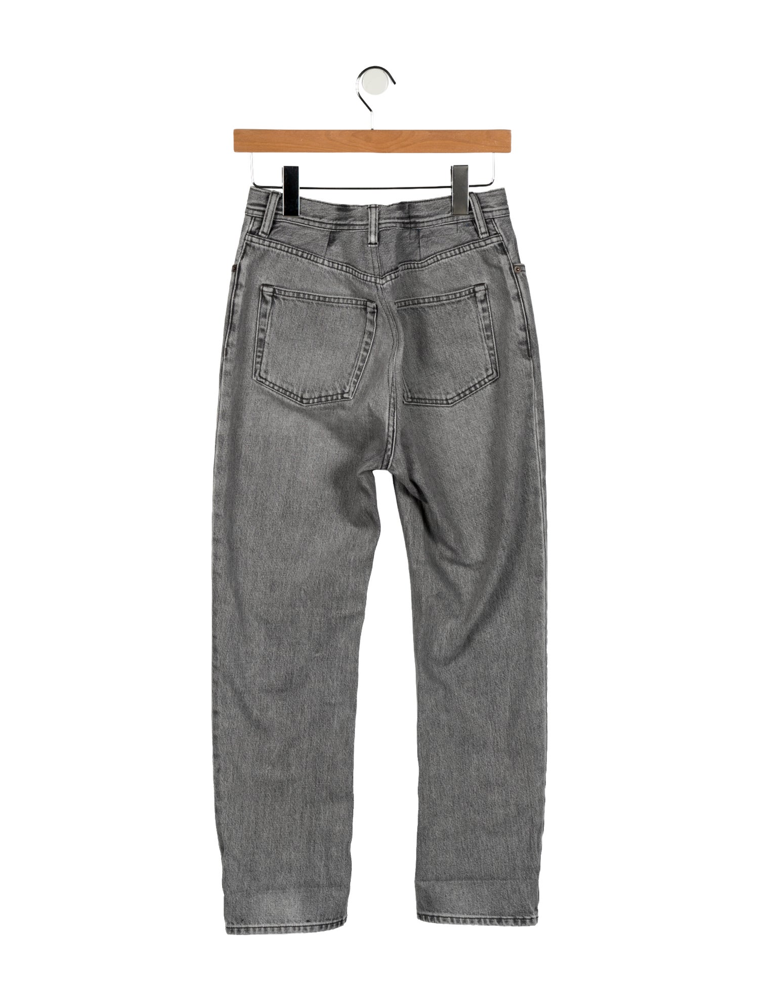 Acne Studios Blå Konst High-Rise Straight Leg Jeans