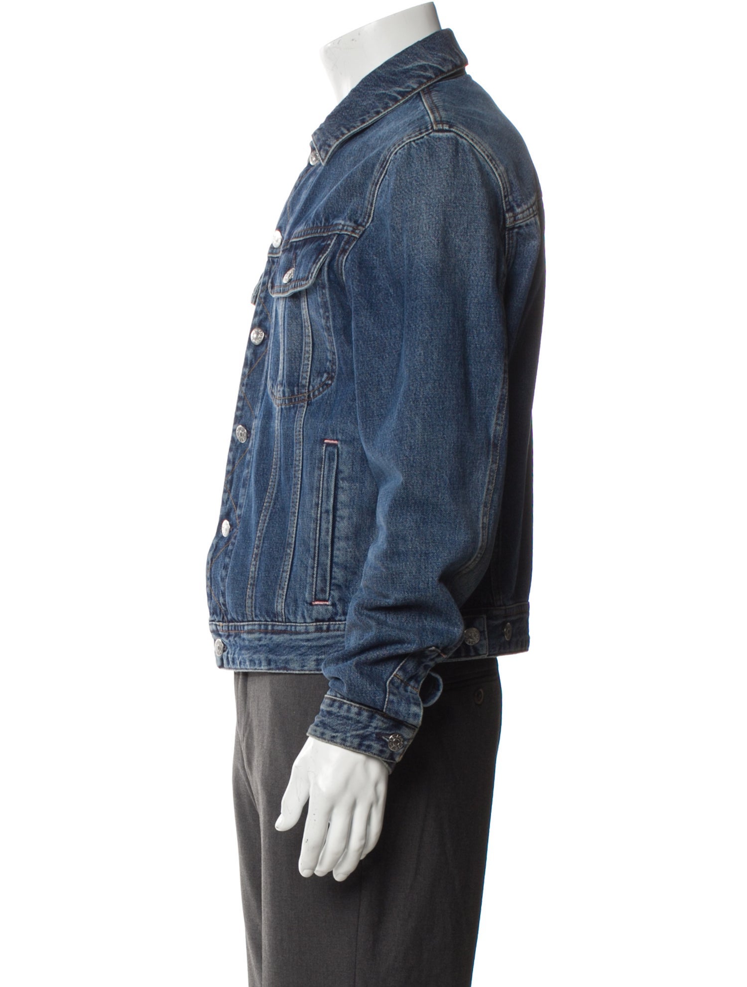 Acne Studios Blå Konst Denim Jacket