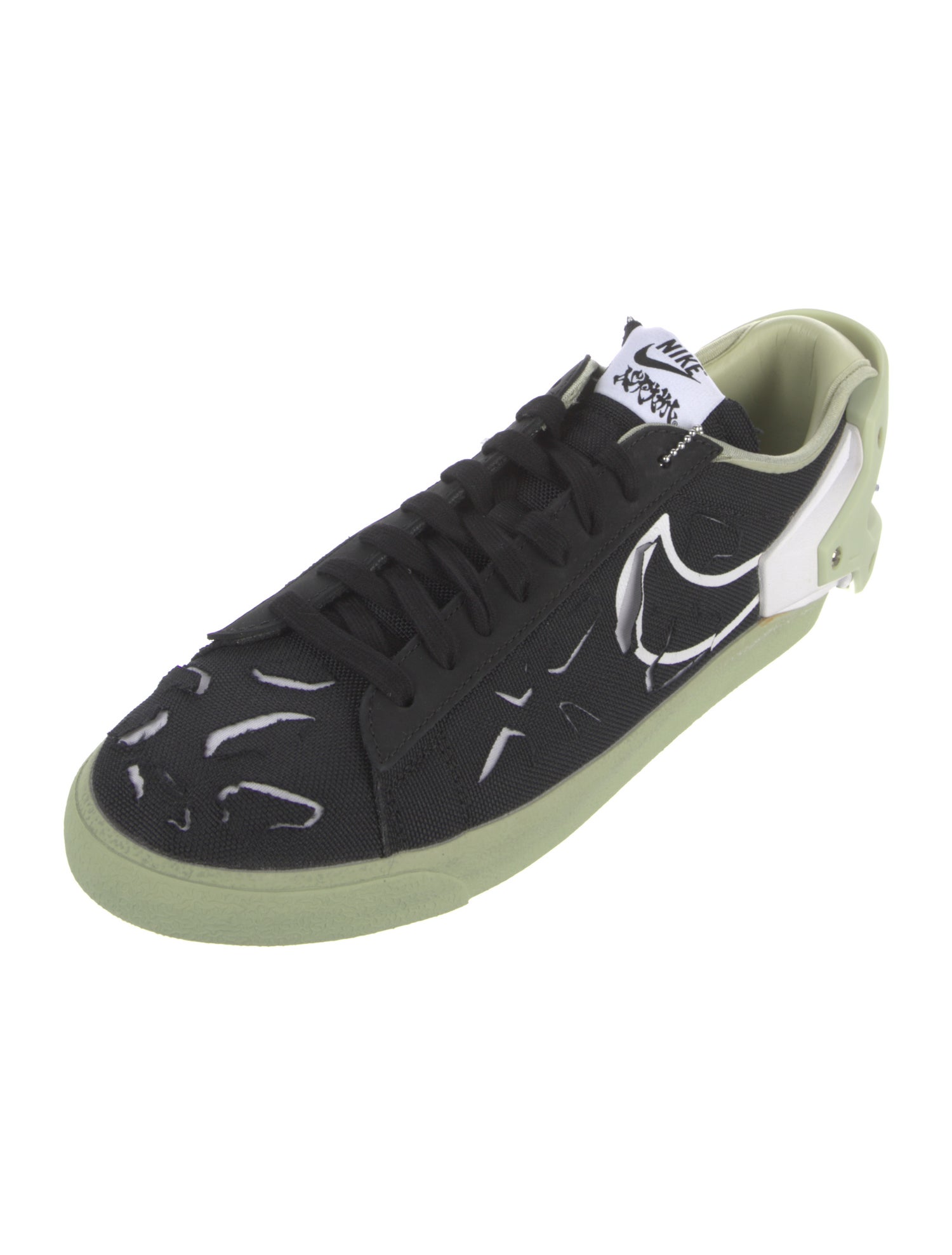 Acronym x Nike Canvas Colorblock Pattern Sneakers