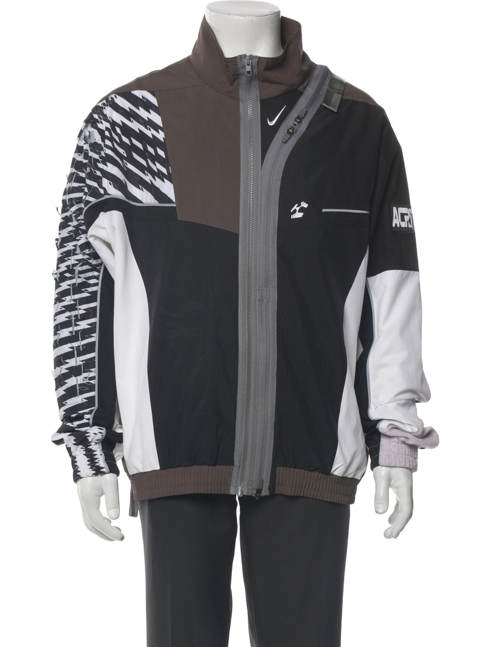 Acronym x Nike Colorblock Pattern Windbreaker