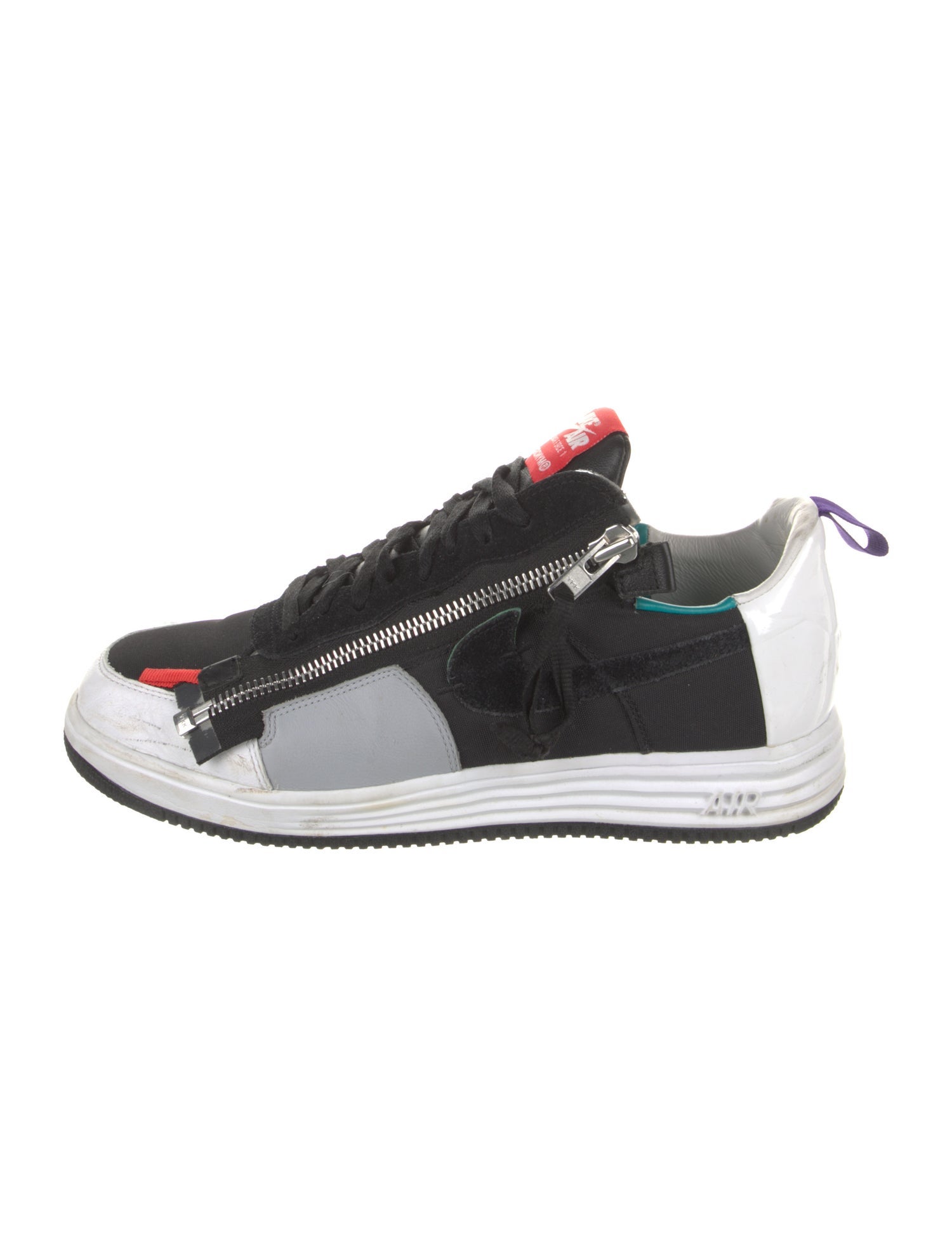 Acronym x Nike Suede Colorblock Pattern Sneakers