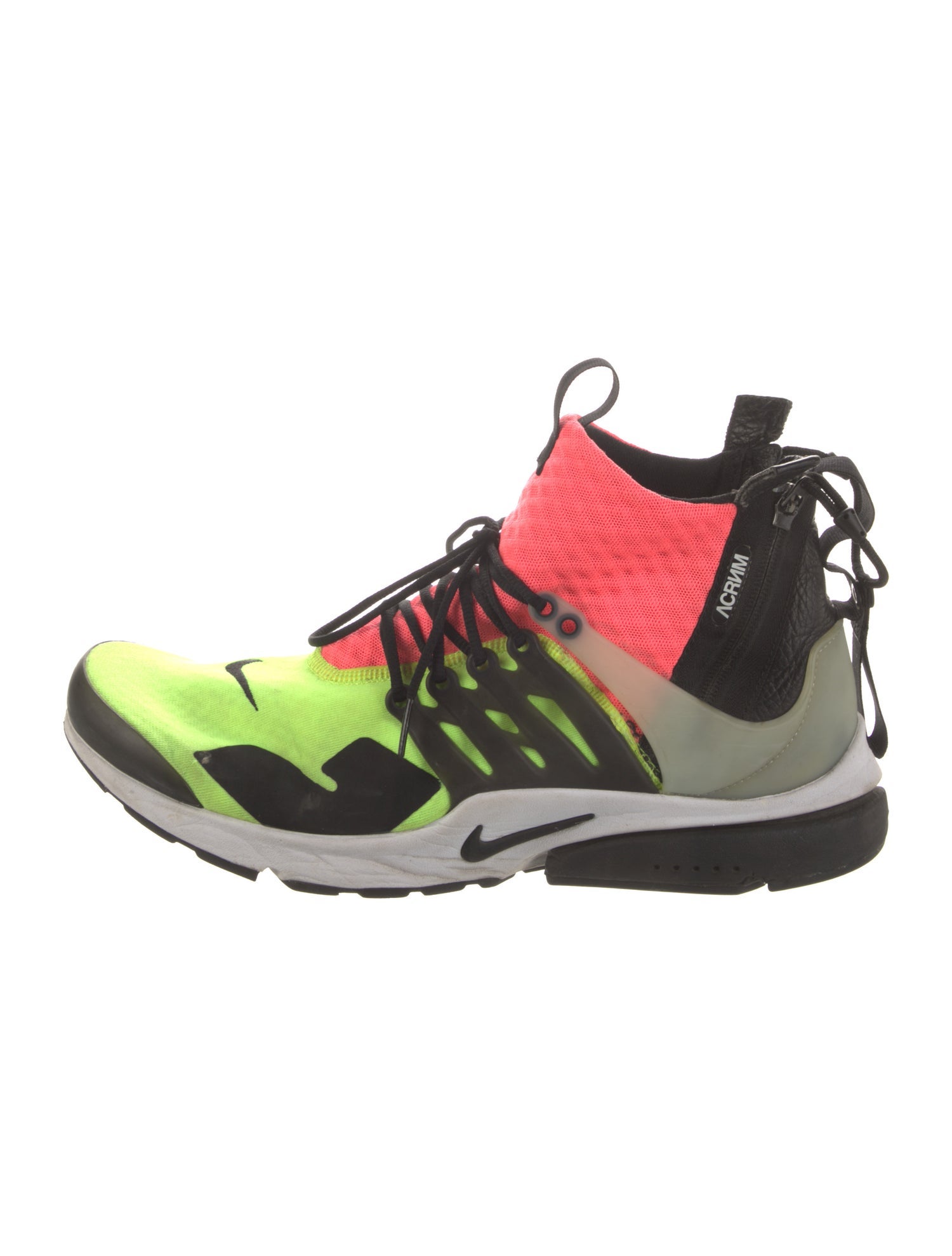 Acronym x Nike Colorblock Pattern Athletic Sneakers