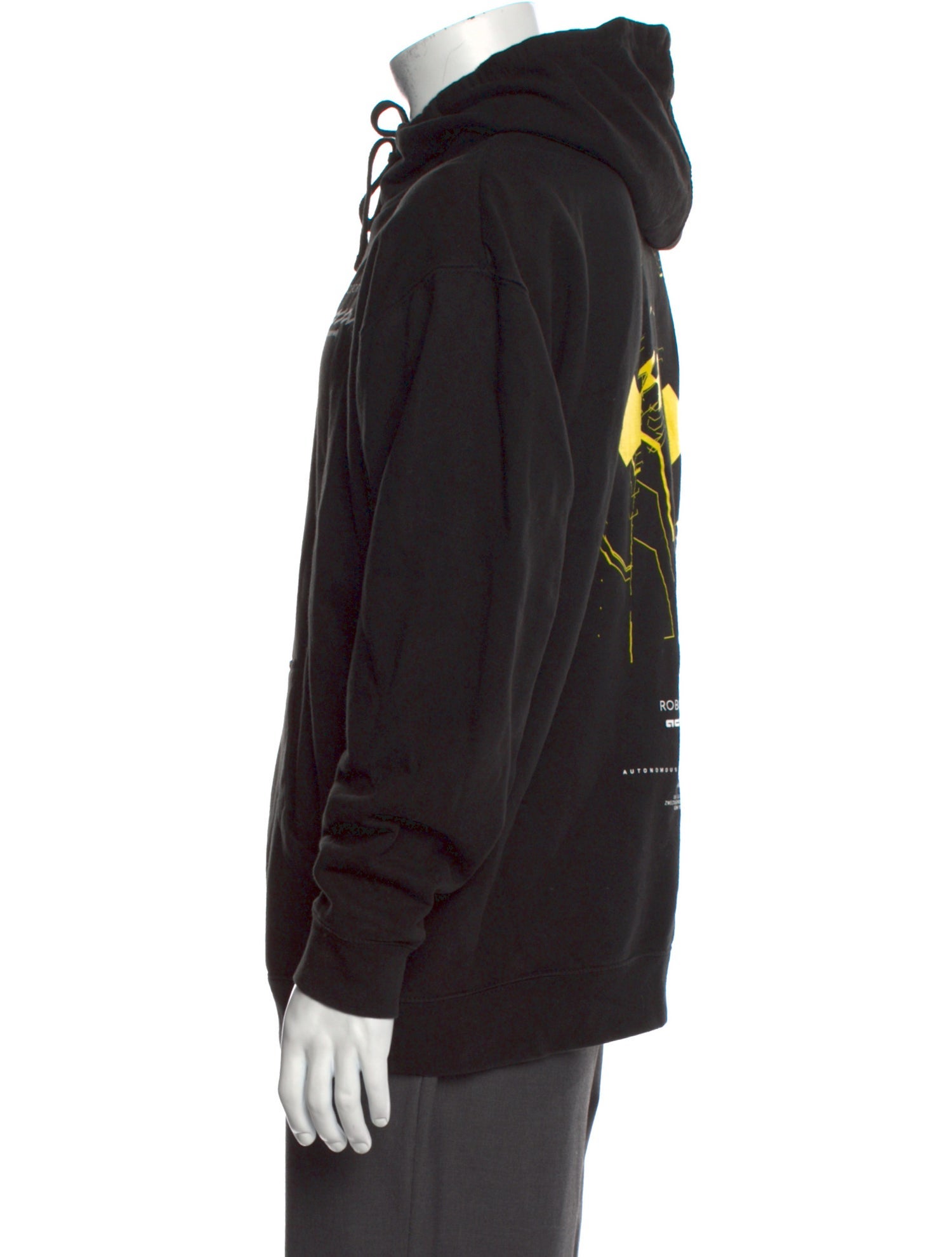 Acronym Graphic Print Turtleneck Pullover