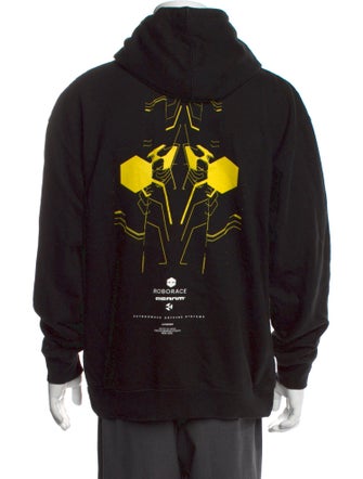 Acronym Graphic Print Turtleneck Pullover