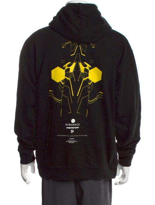 Acronym Graphic Print Turtleneck Pullover