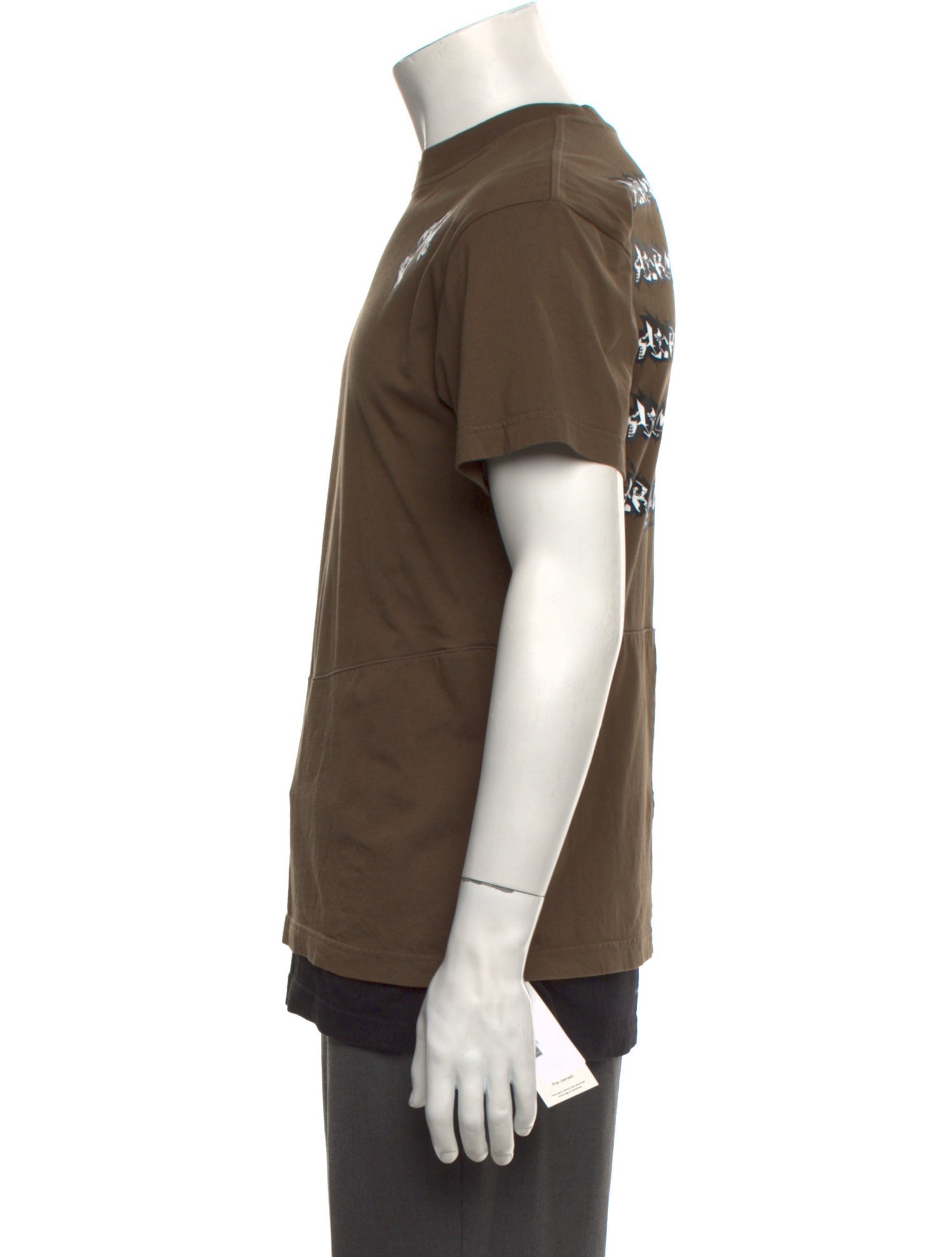 Acronym Graphic Print Crew Neck T-Shirt