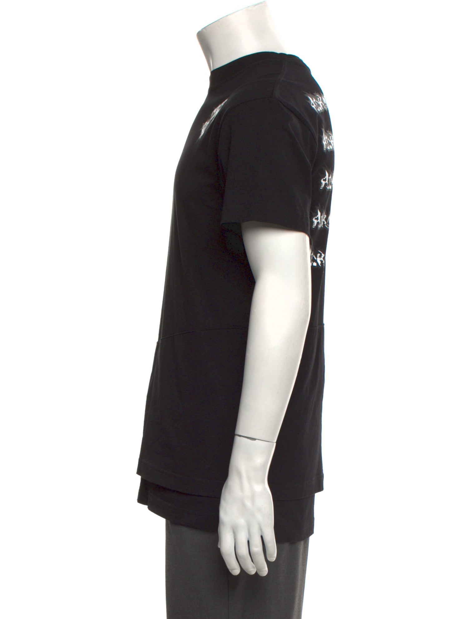 Acronym Graphic Print Crew Neck T-Shirt