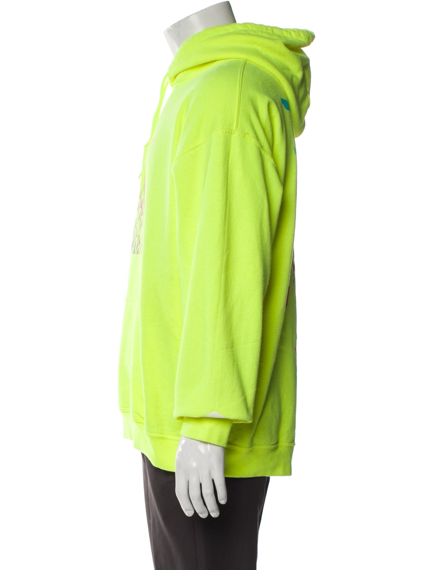 Acronym Graphic Print Crew Neck Hoodie