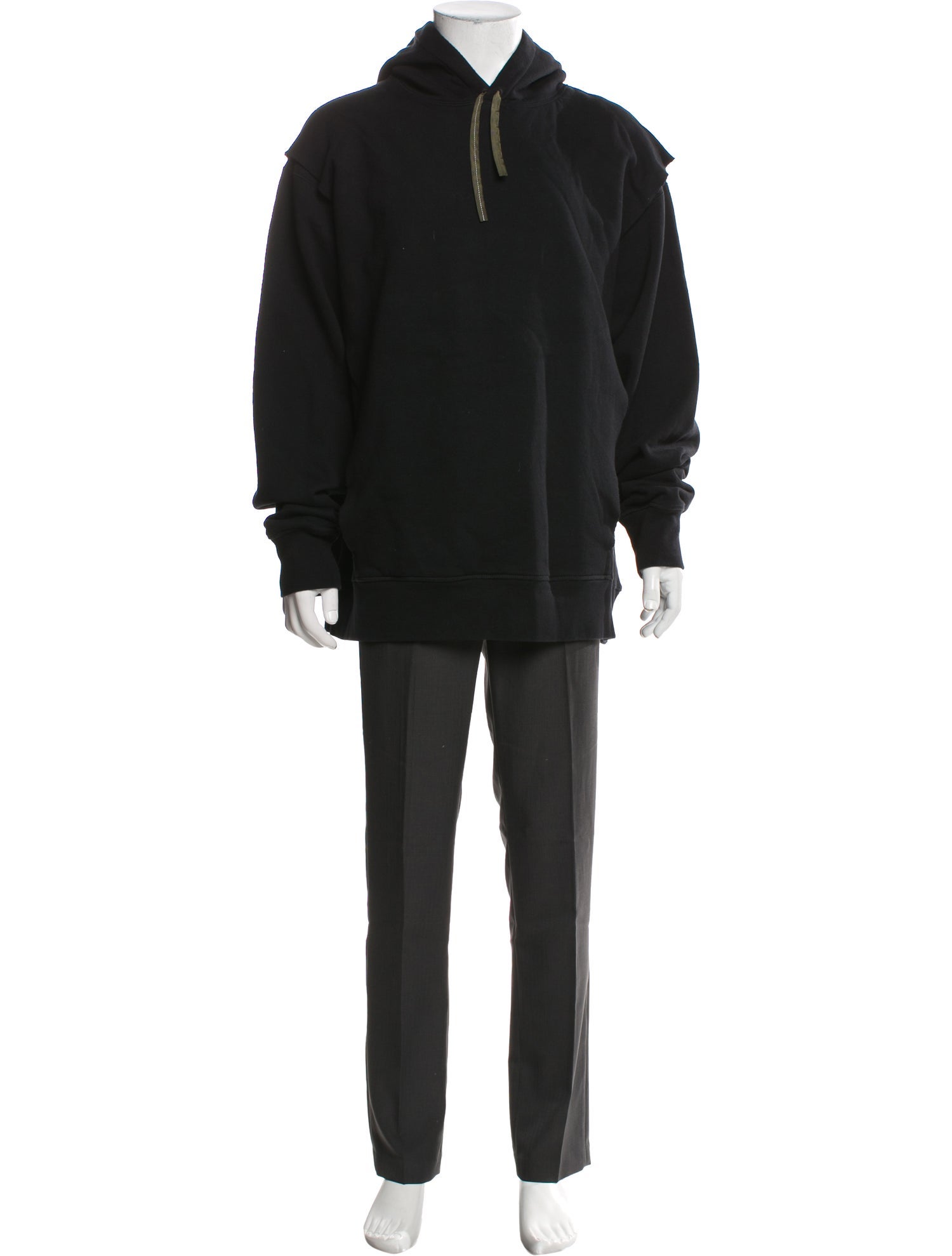 Acronym Crew Neck Long Sleeve Hoodie