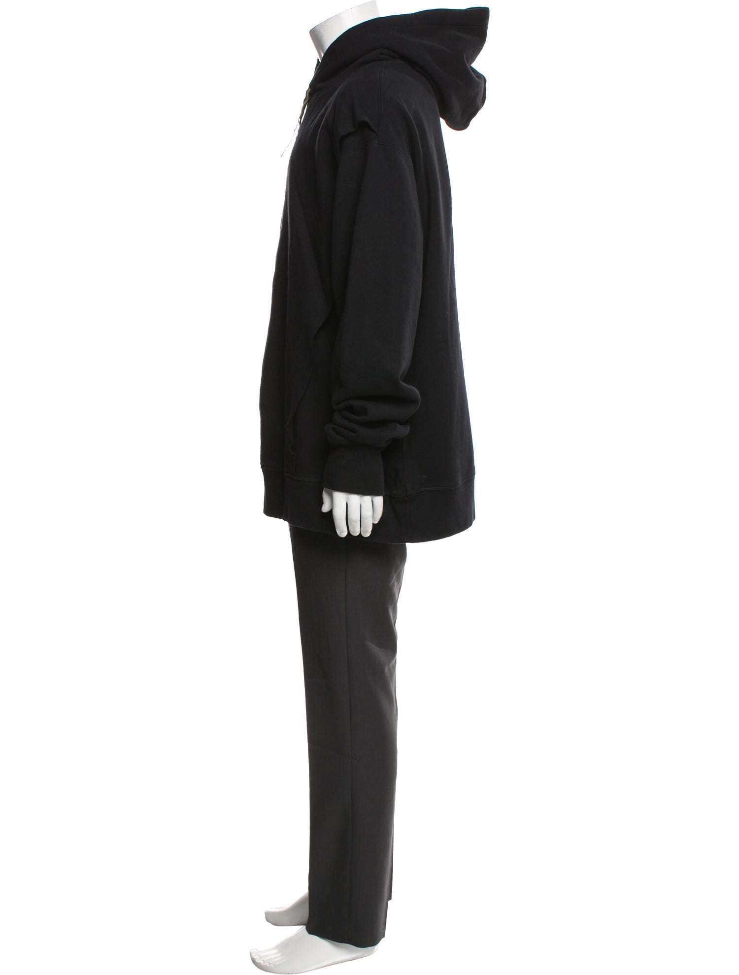 Acronym Crew Neck Long Sleeve Hoodie